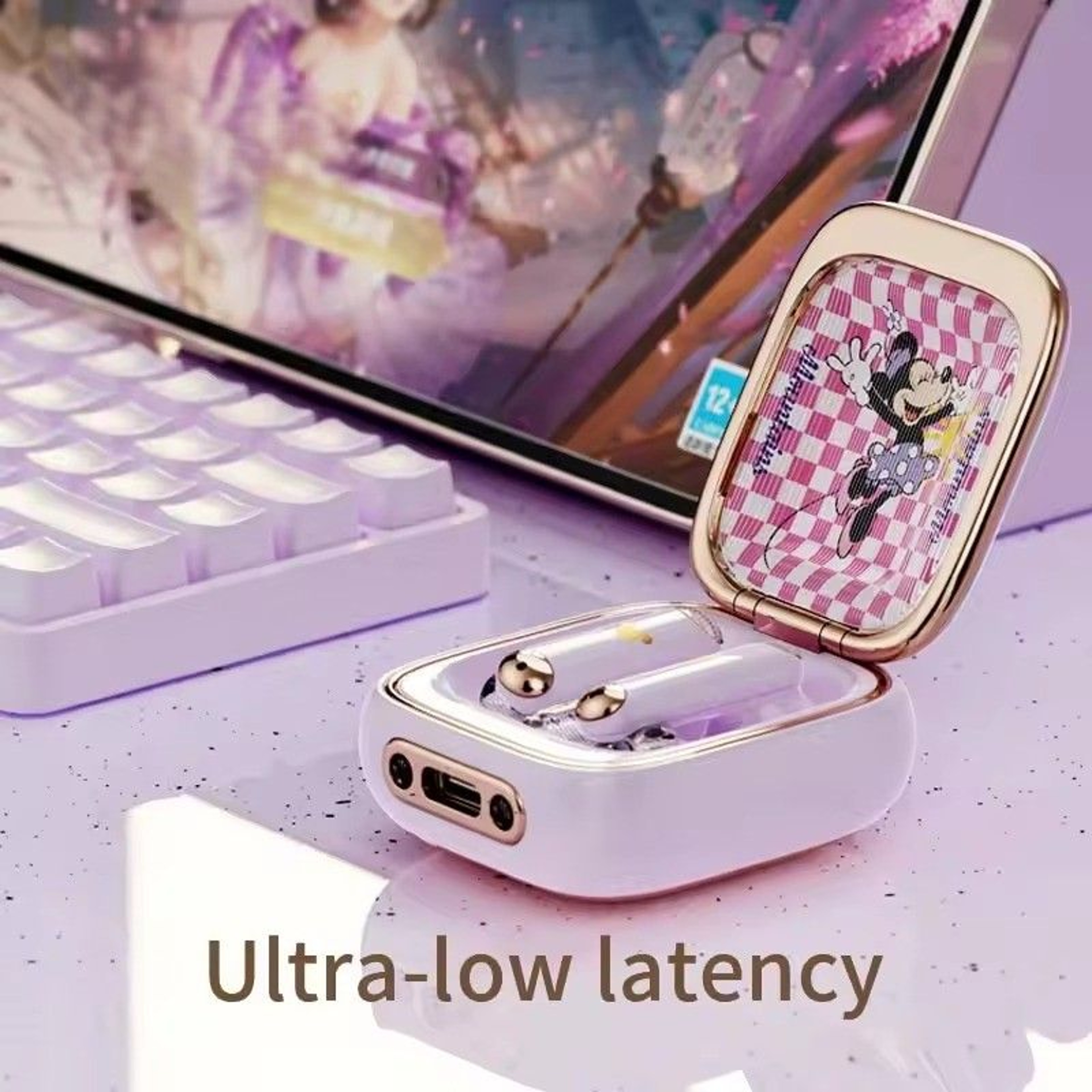 Bluetooth Wireless Earbuds With Space Capsule Charging Case HiFi Sound  Noise Reduction 2