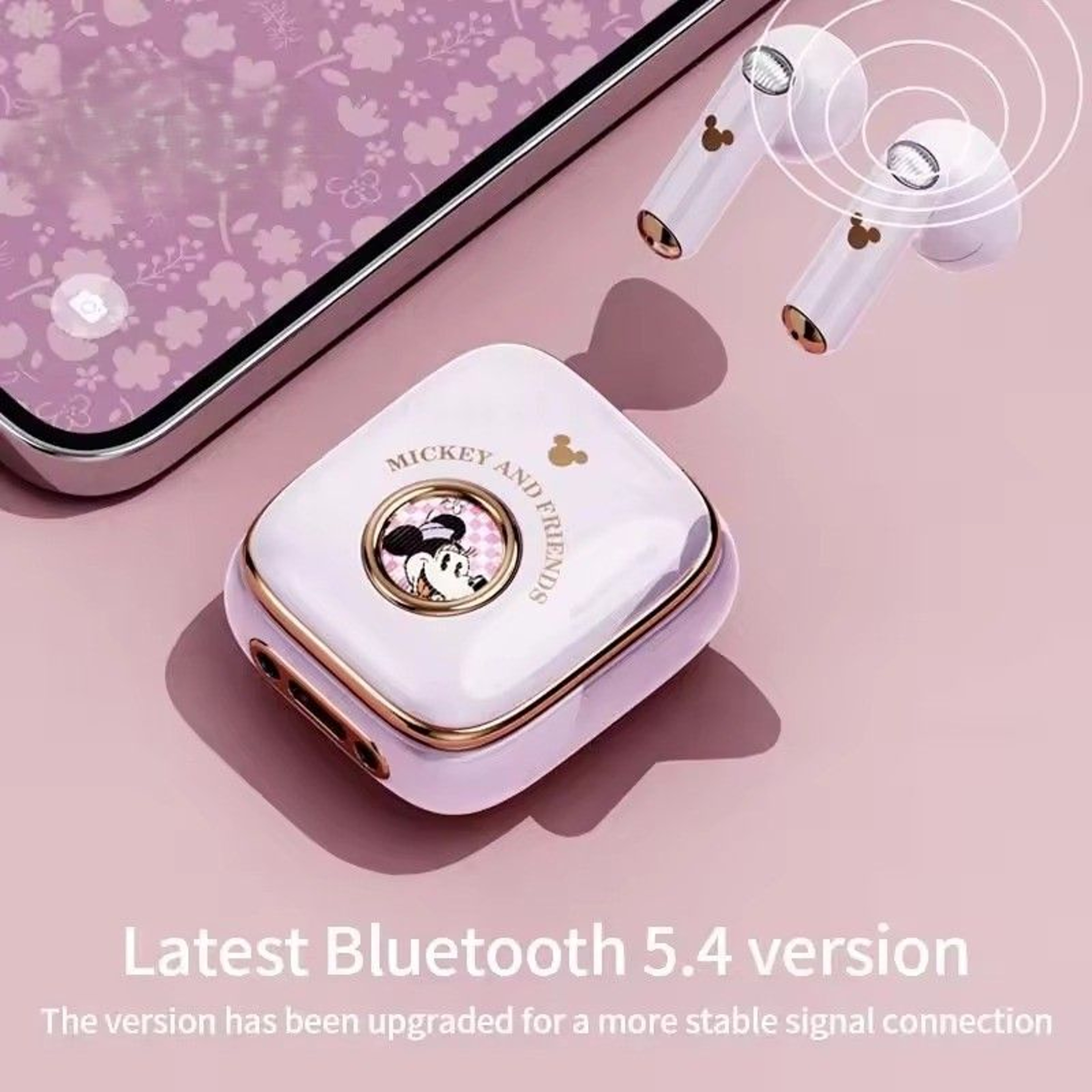 Bluetooth Wireless Earbuds With Space Capsule Charging Case HiFi Sound  Noise Reduction 3