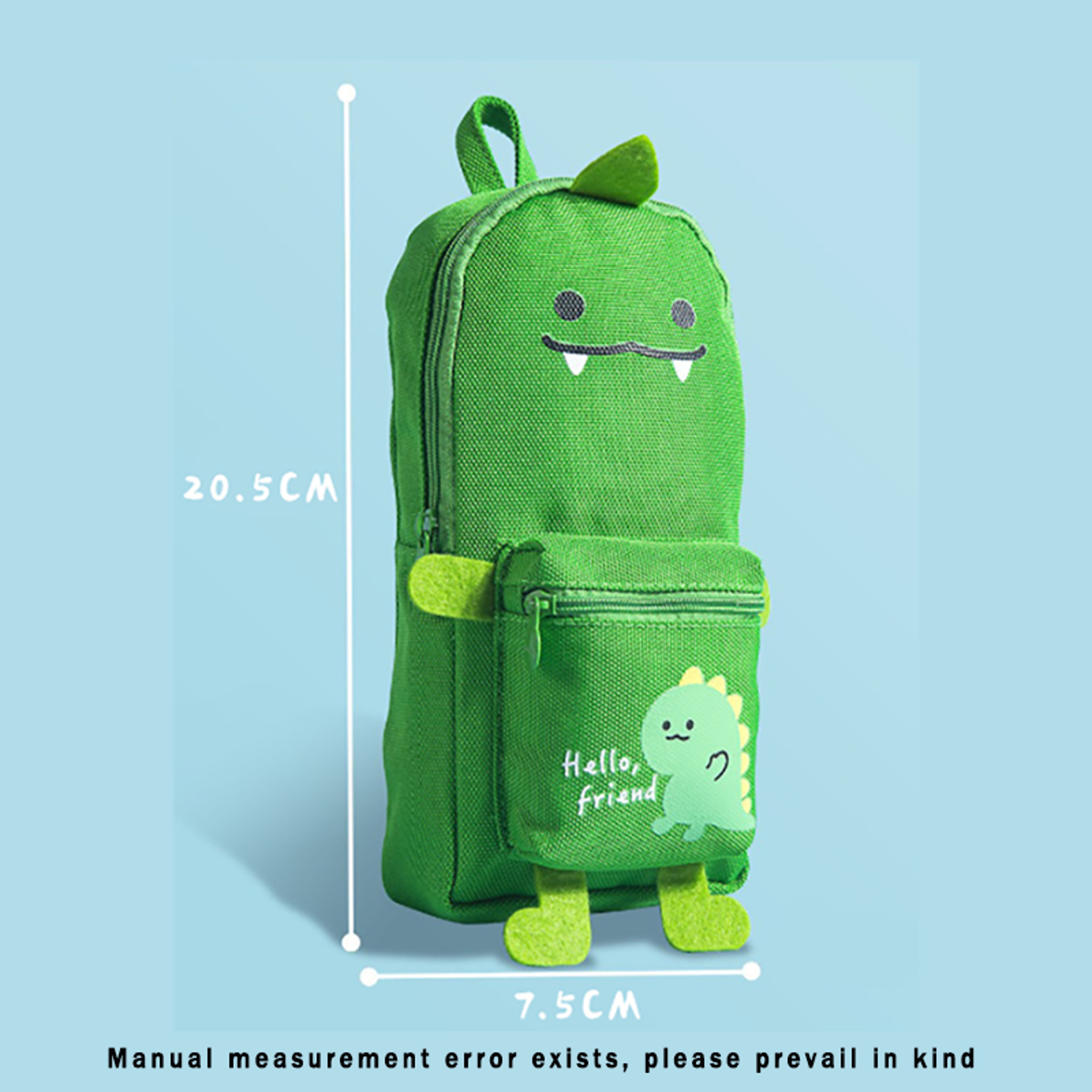 Cute Cartoon Animal Backpack Pencil Case for Kids & Students Kawaii School Pencil Pouch – view 4