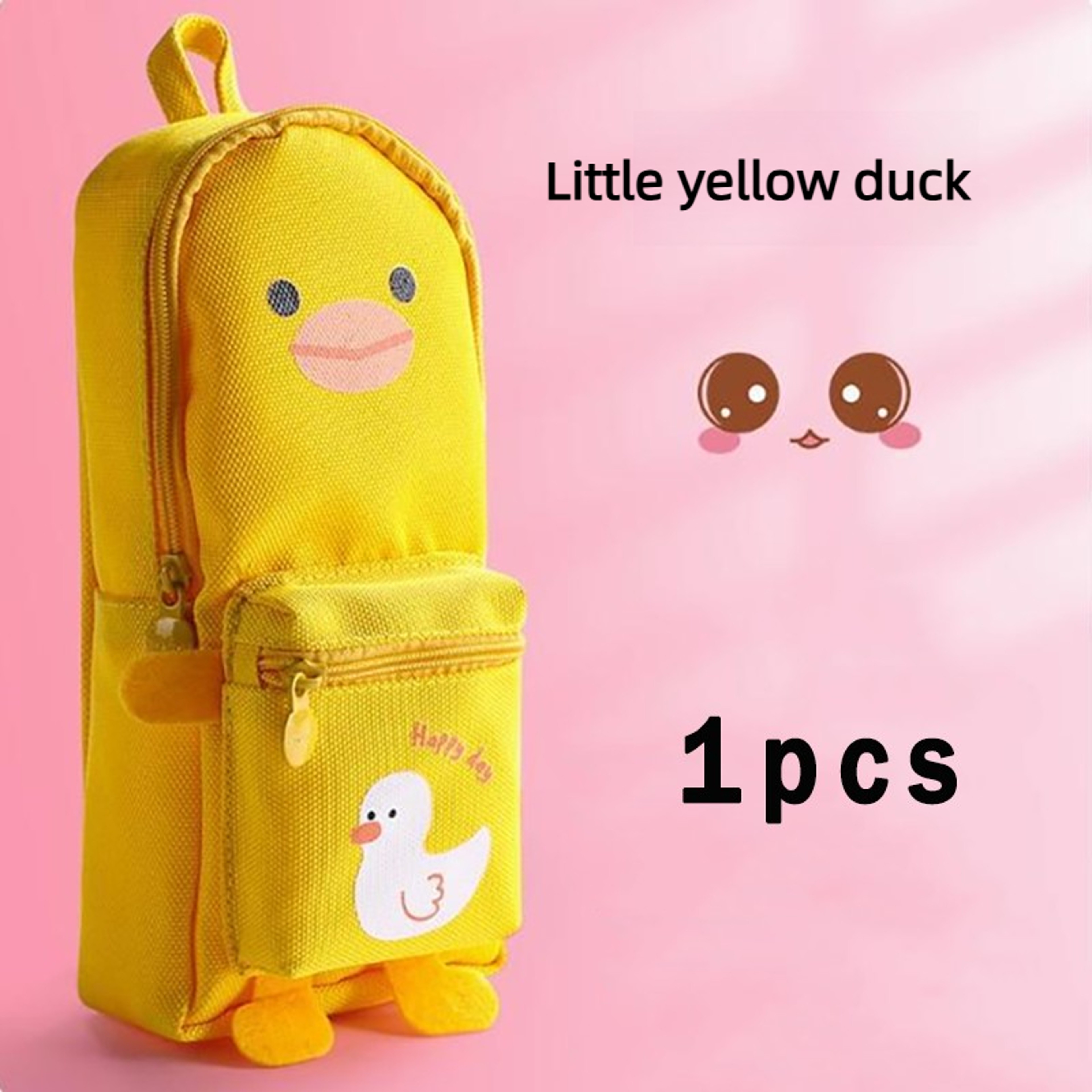 Cute Cartoon Animal Backpack Pencil Case for Kids & Students Kawaii School Pencil Pouch – view 9