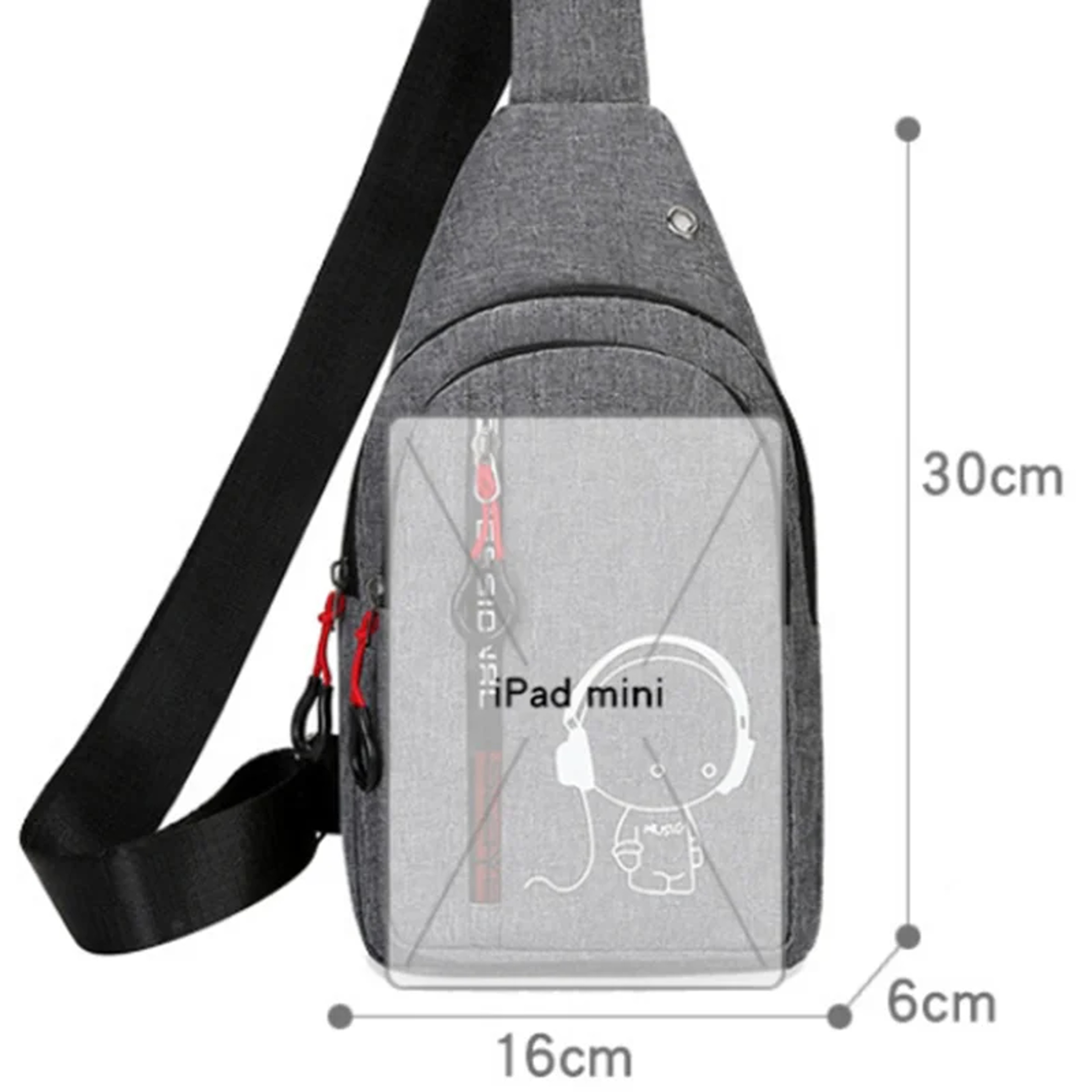 Urban Flex Back To School Backpack Mens Chest Bag Casual Crossbody Sling Bag For Travel Cycling  Ev 3