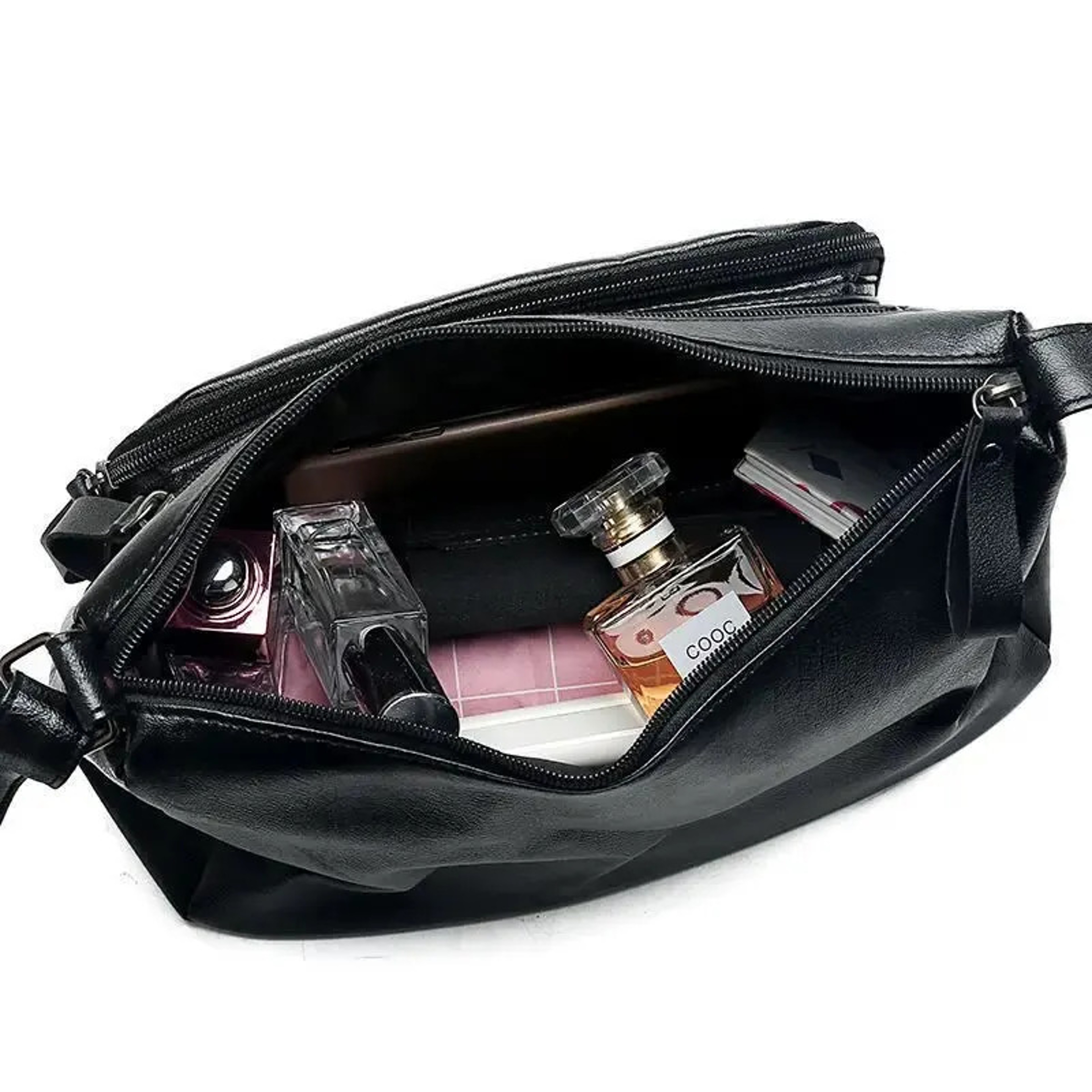 Elegant Multi Pocket Crossbody Bag For Women With Large Capacity Lightweight Design Back To School  1