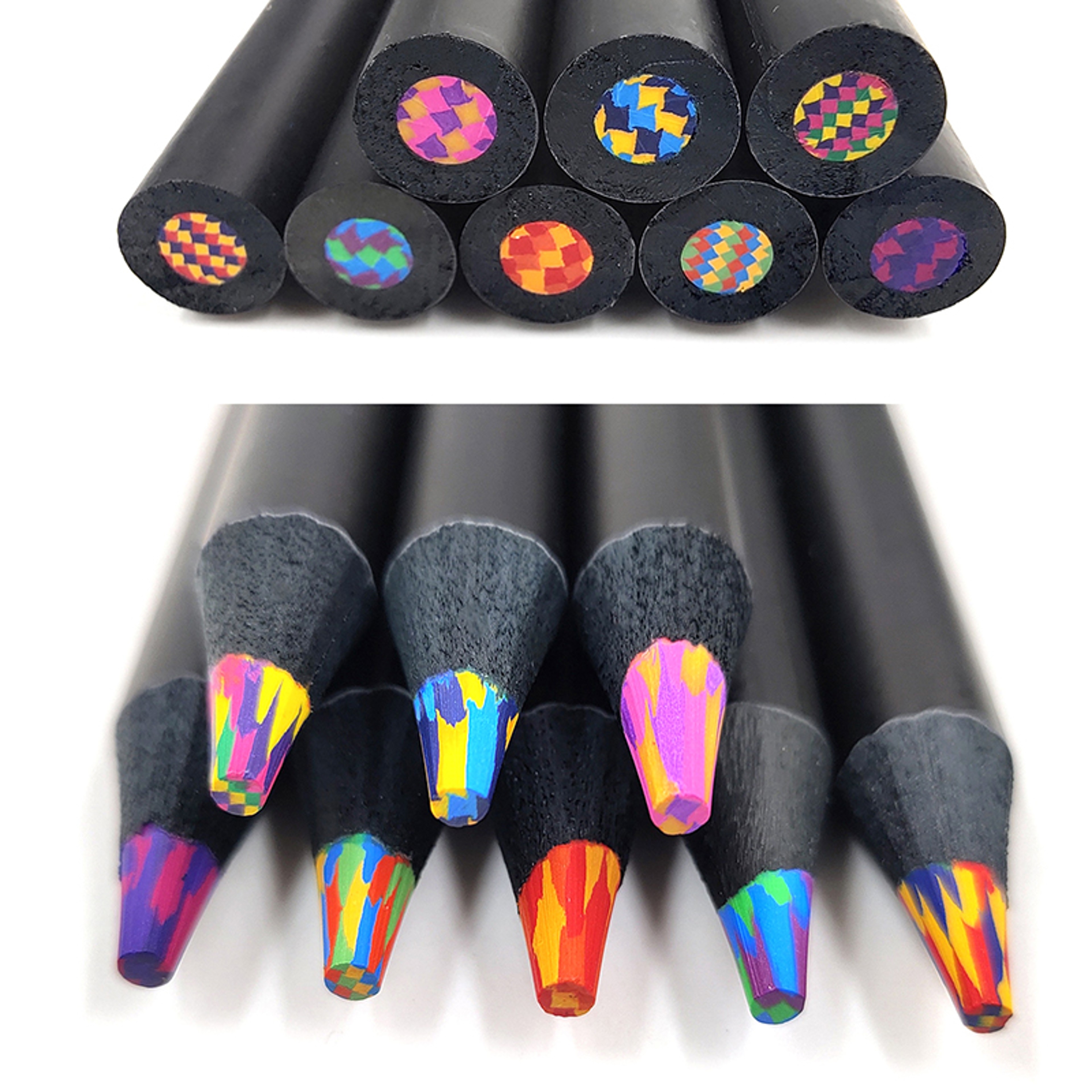 Gradient Rainbow Colored Pencils For Back To School 4