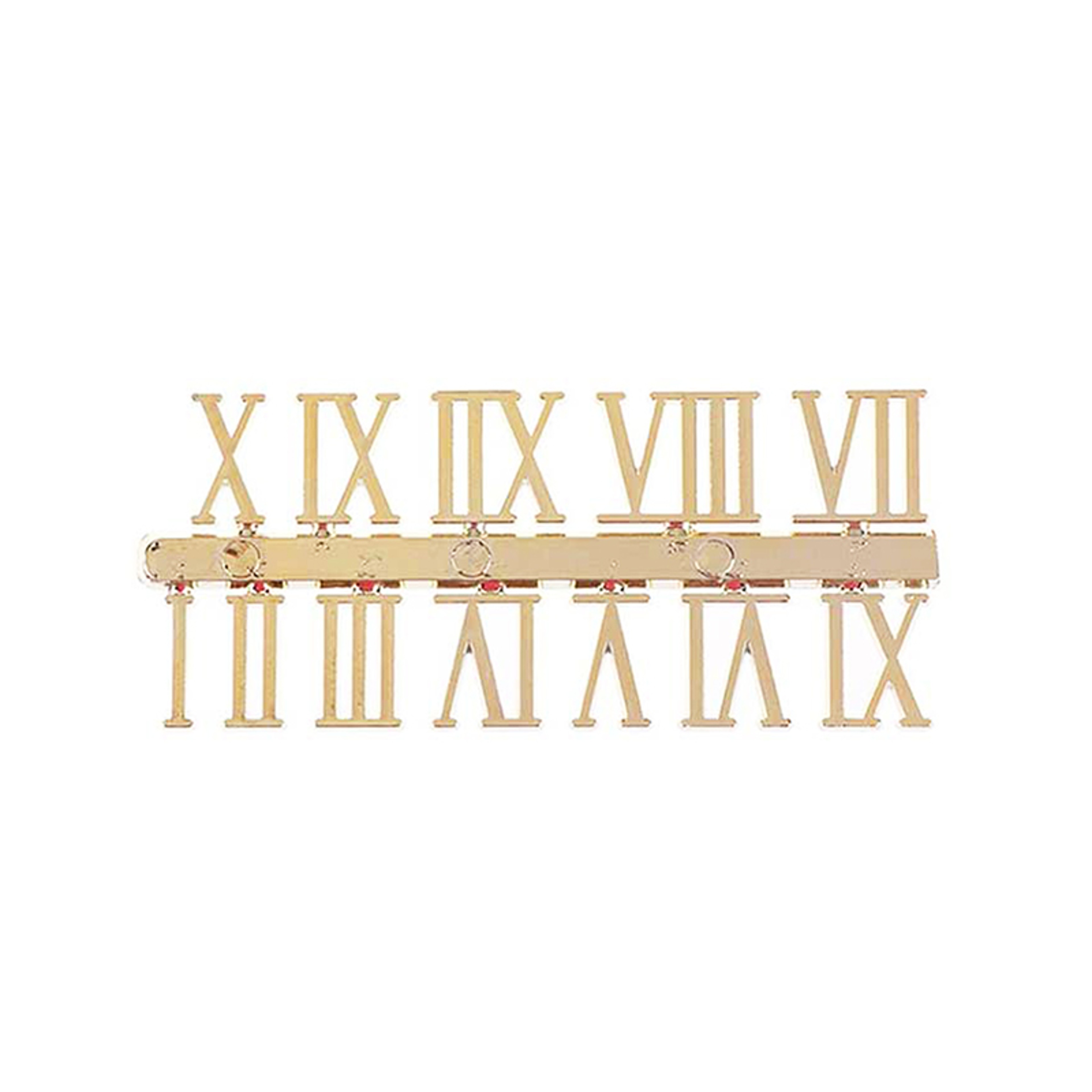 DIY Wall Clock Kit With Roman  Arabic Numerals Large Modern Wall Clock Stickers With Quartz Movemen 8