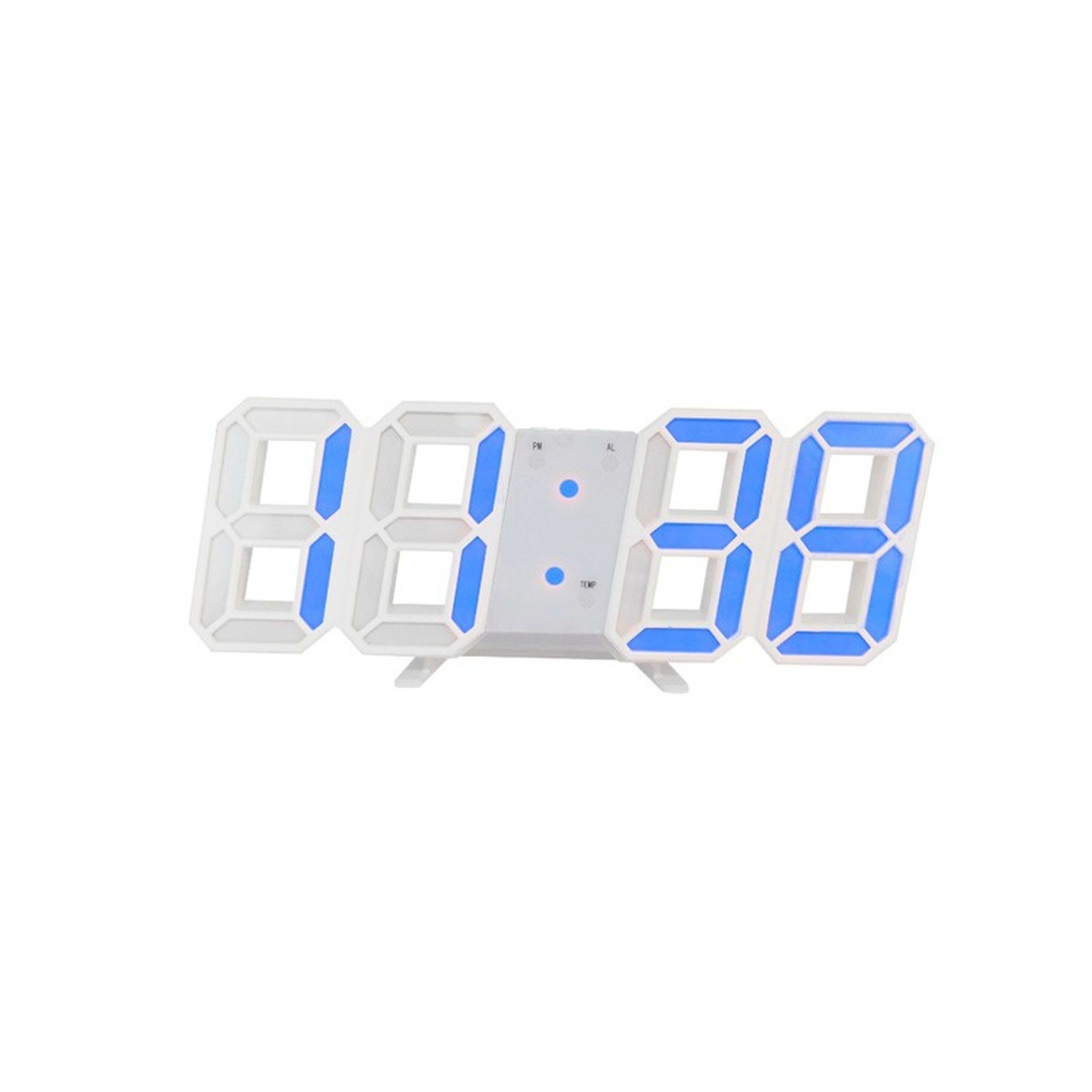 LED Digital Wall Clock With Alarm Date  Temperature Display For Home And Office 8