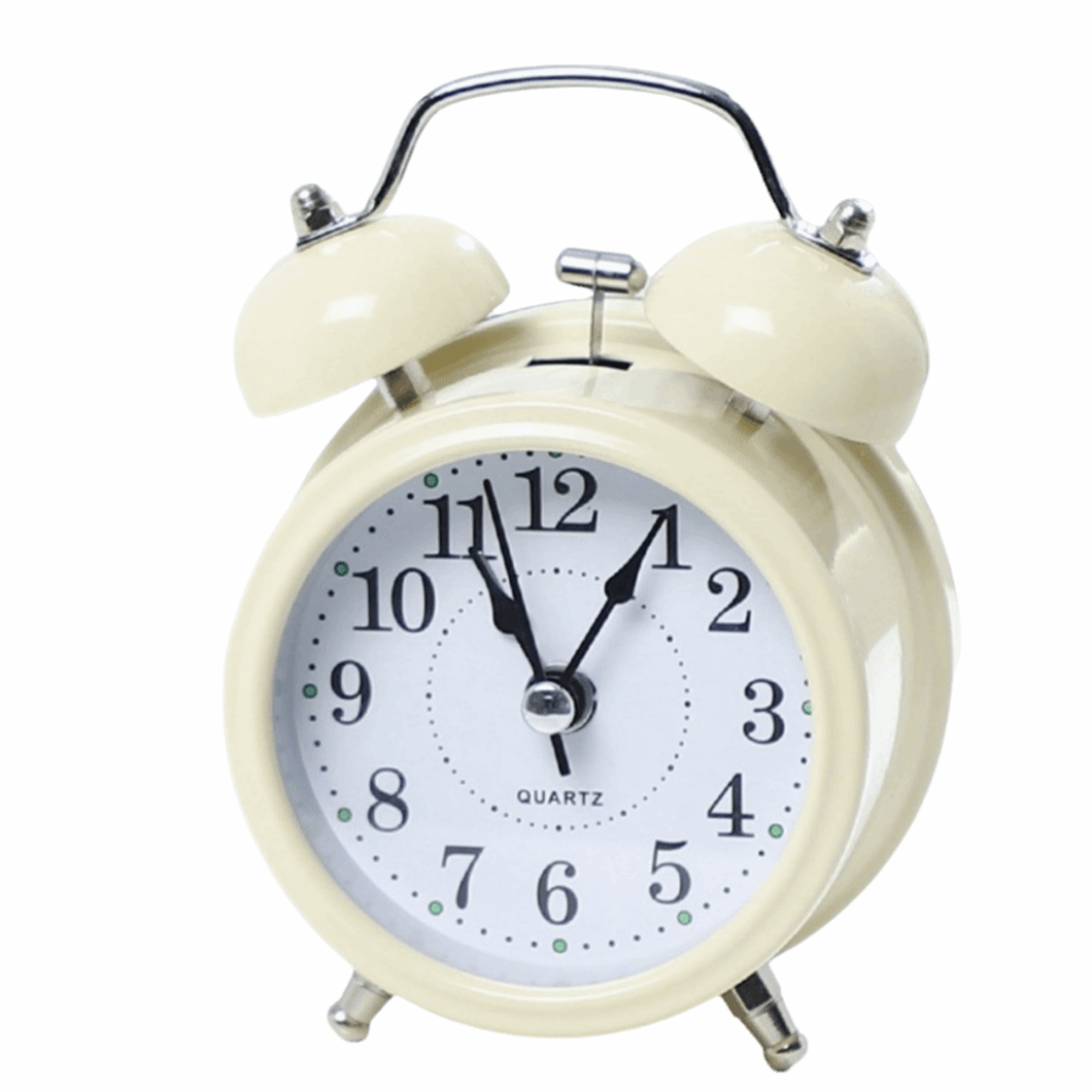 Retro Double Bell Alarm Clock Vintage Loud Bedside Clock for Heavy Sleepers & Students – view 9