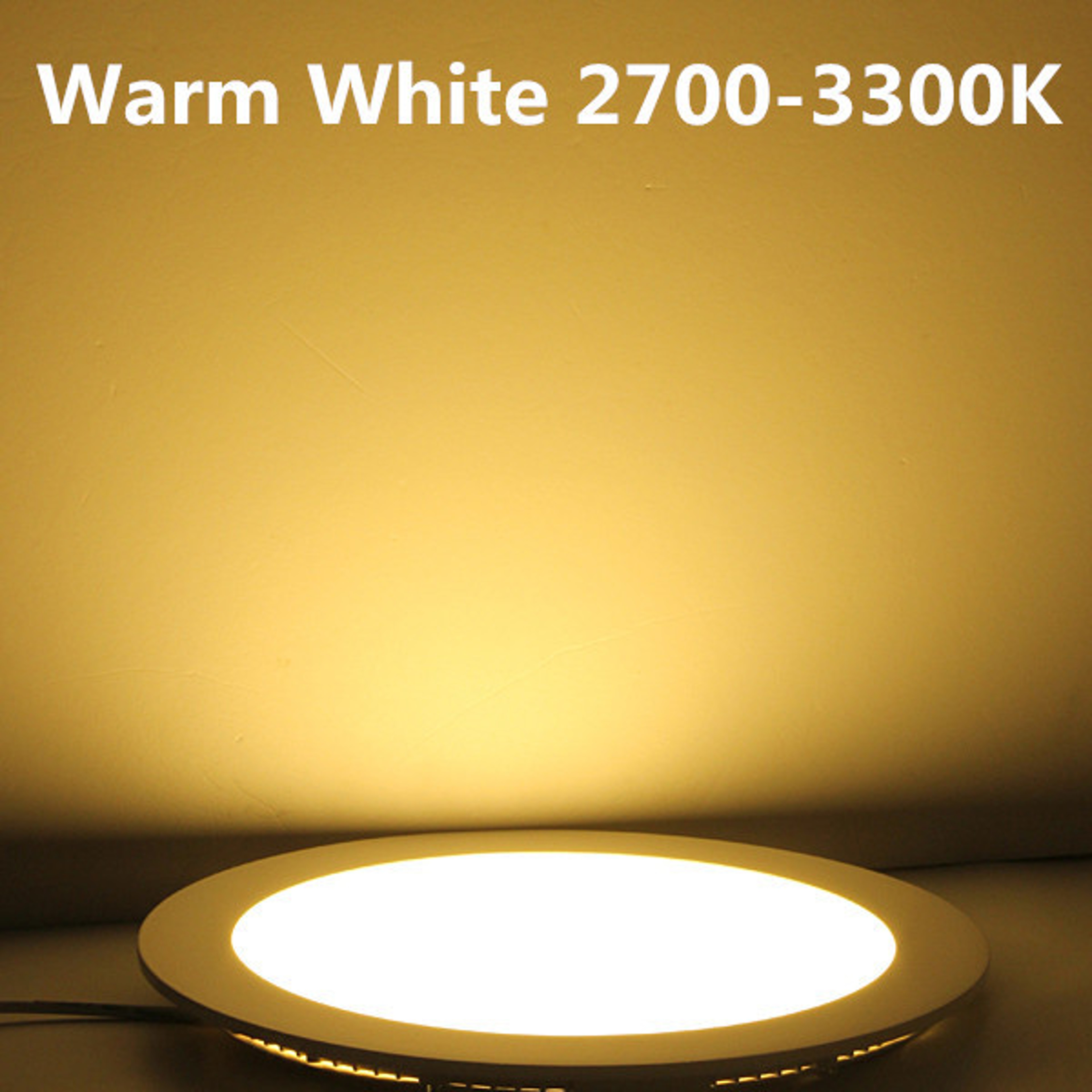 Ultra Thin LED Panel Light Dimmable Round Recessed Ceiling Light 3