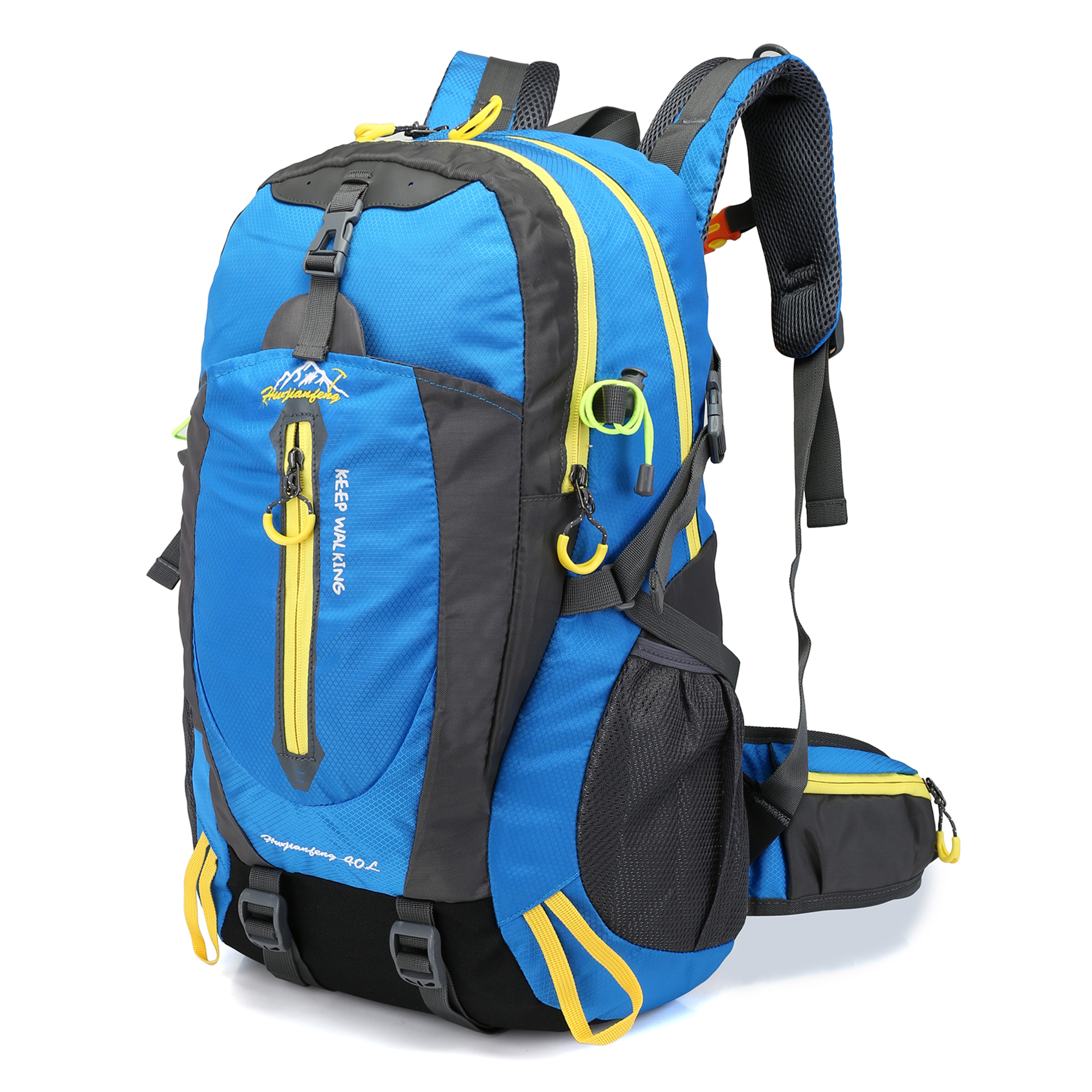 Hiking Backpack Water Resistant Travel Laptop Daypack For Camping And Trekking 12