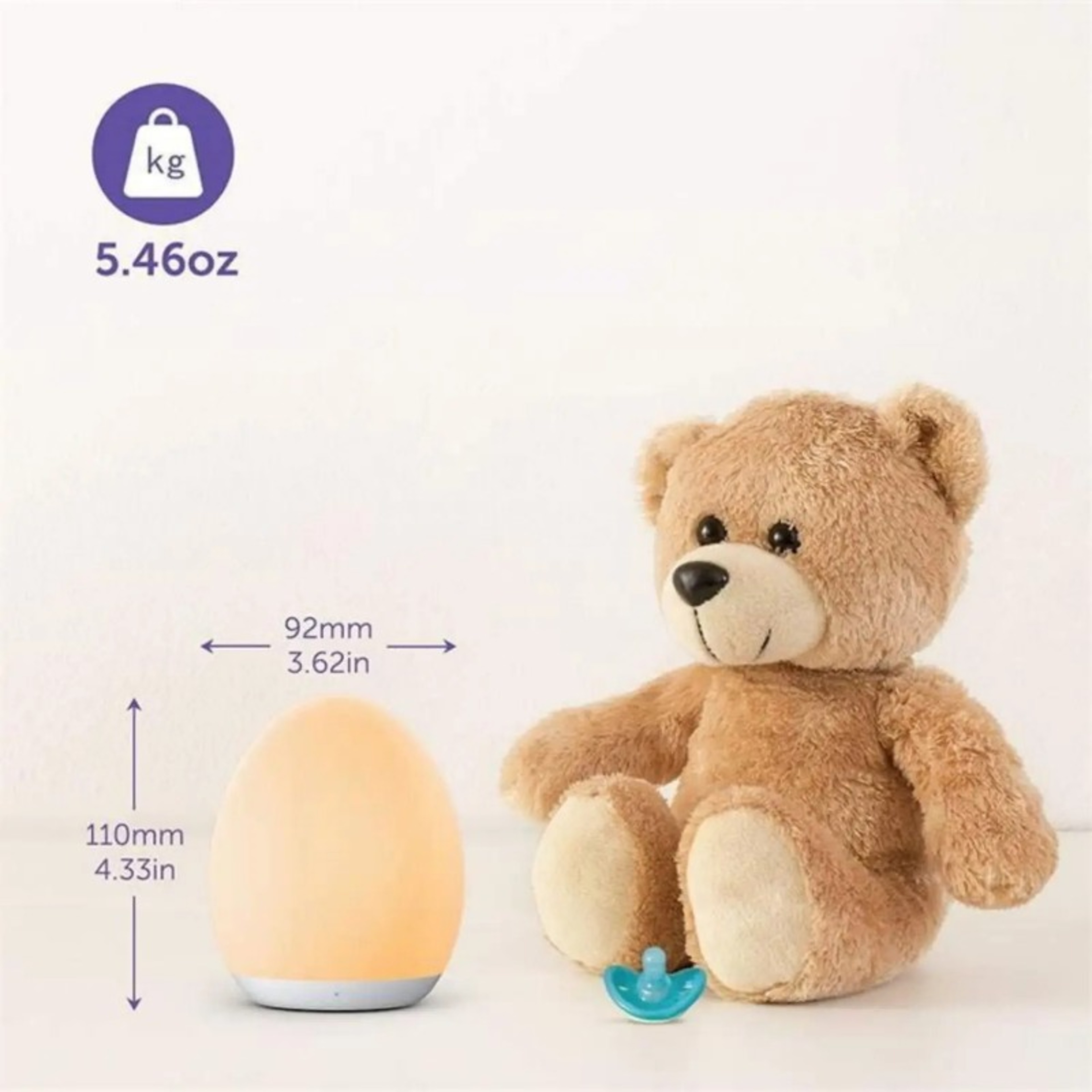 Color RGB Night Light Touch Dimmable USB Rechargeable Bedside Table Lamp 4
