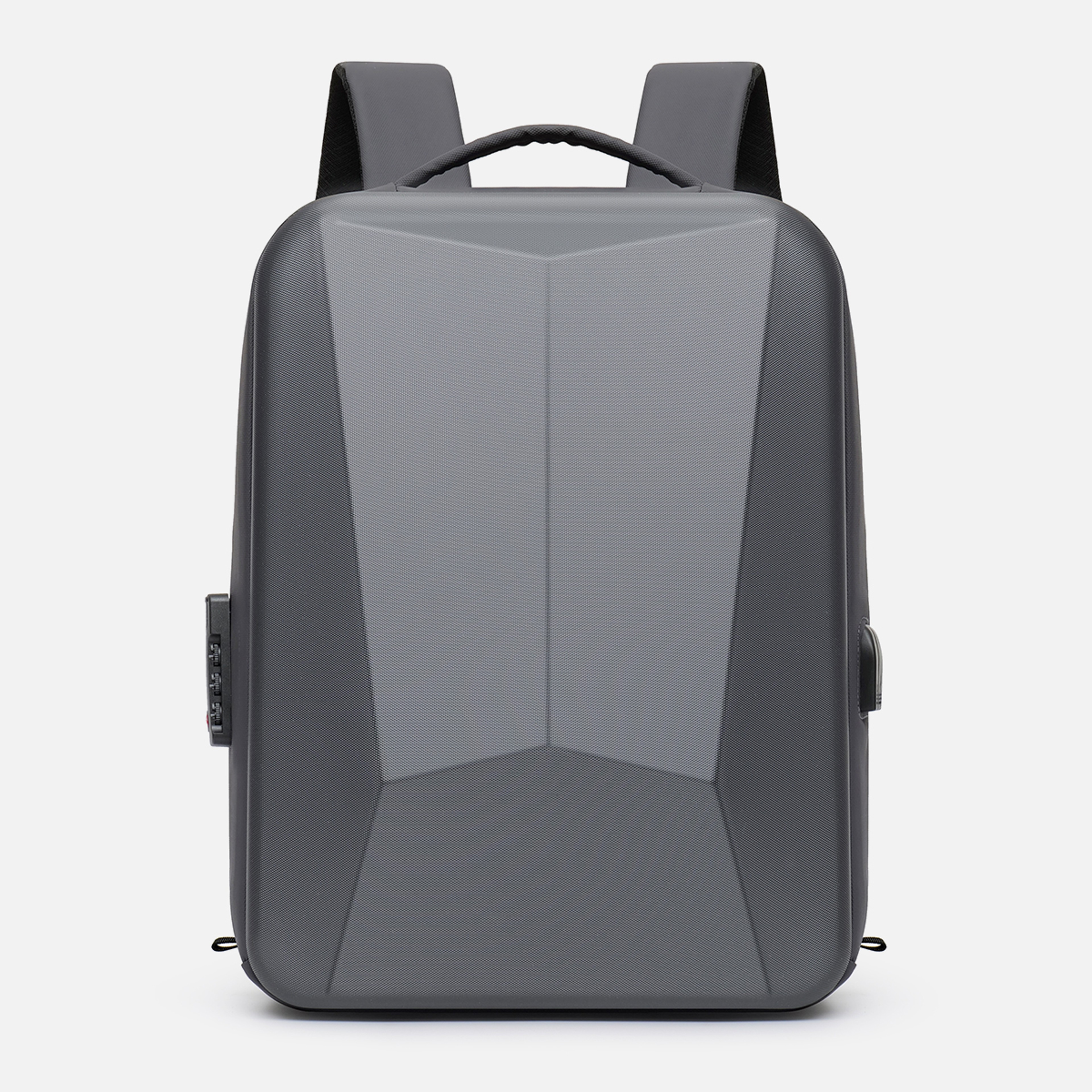Expandable Hard Shell Laptop Backpack Large Capacity Business Travel Bag 9