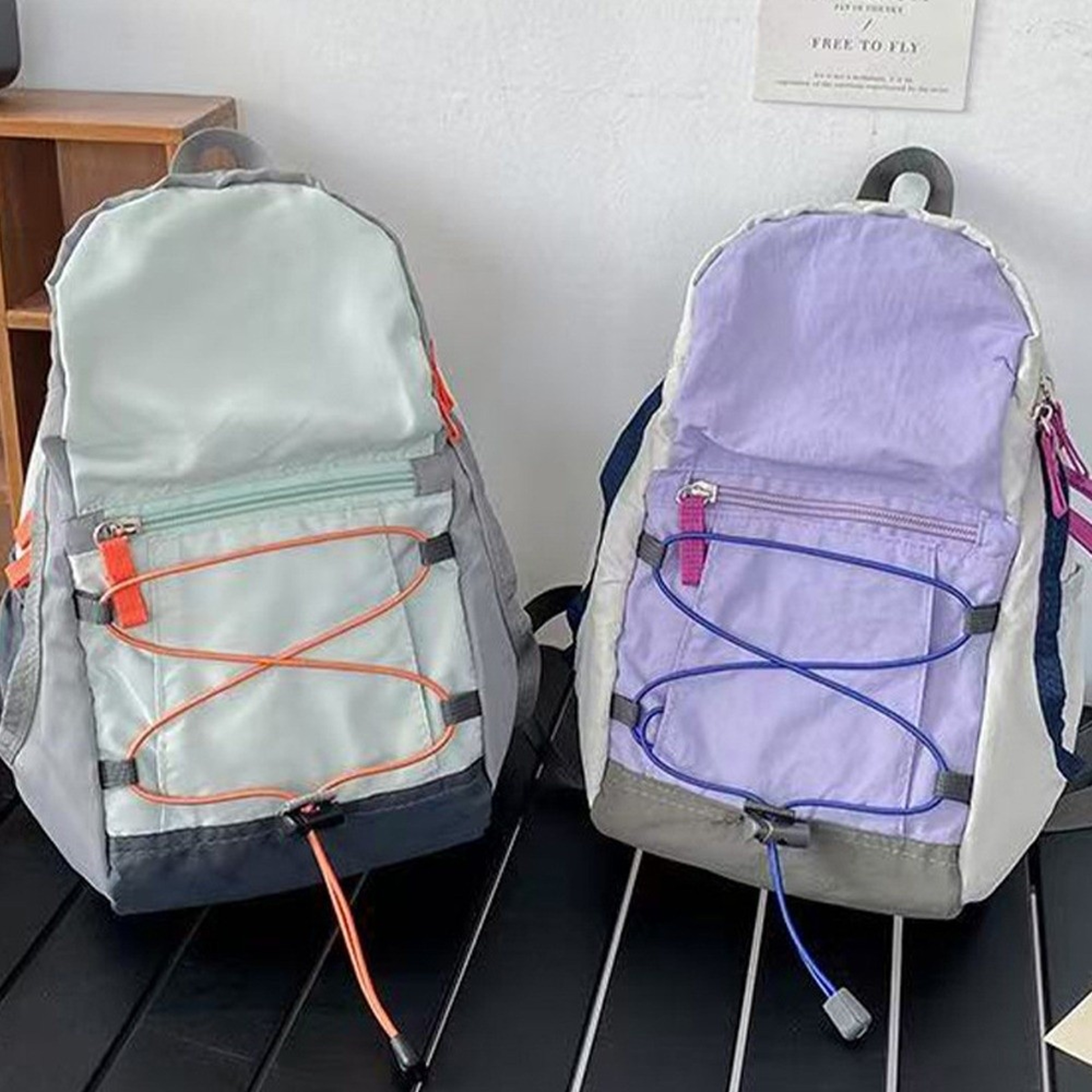 Lightweight Mini Backpack Multifunctional Shoulder School Bag For Daily Travel 2