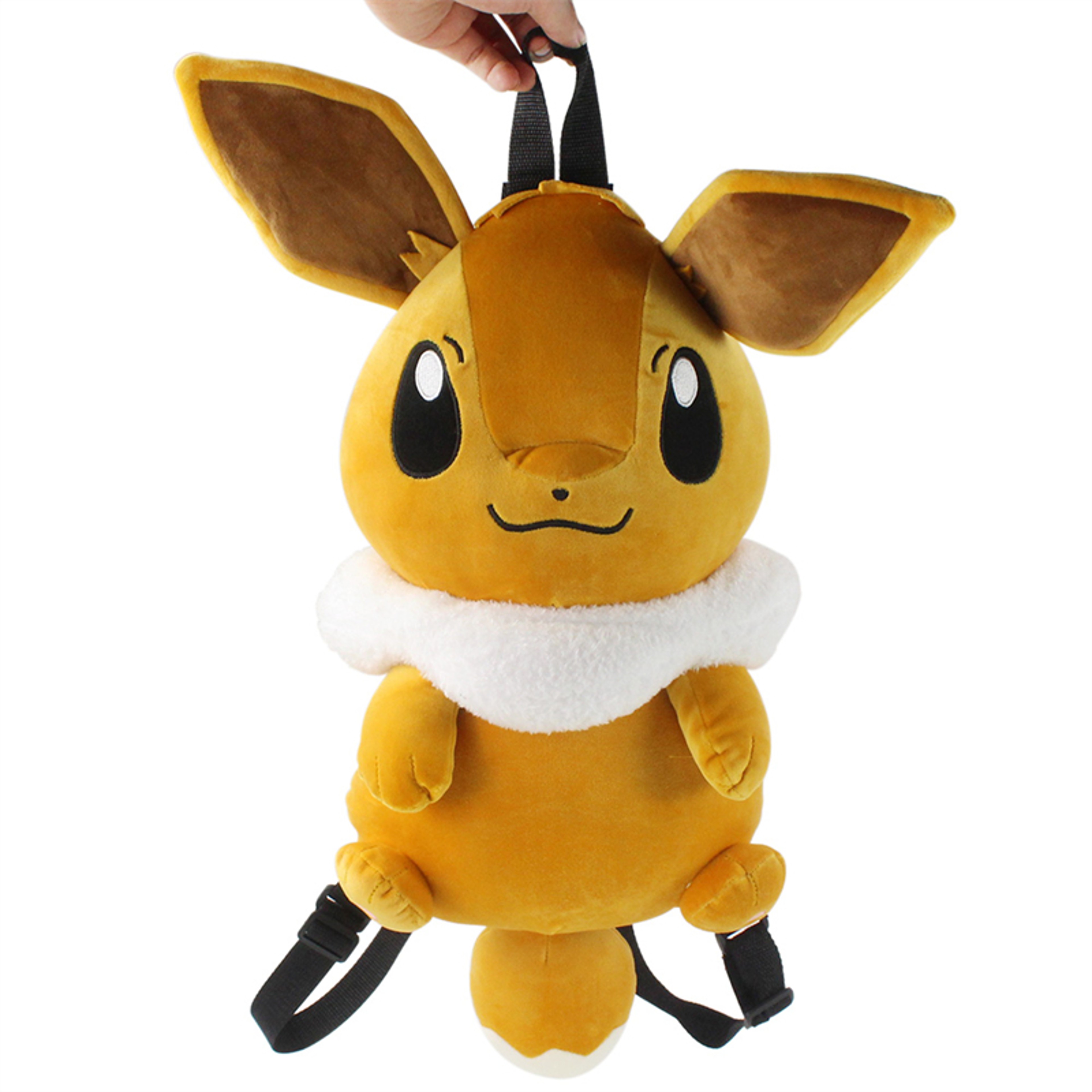 Cute Eevee Plush Backpack for Kids Kawaii Pokemon School Bag – view 3