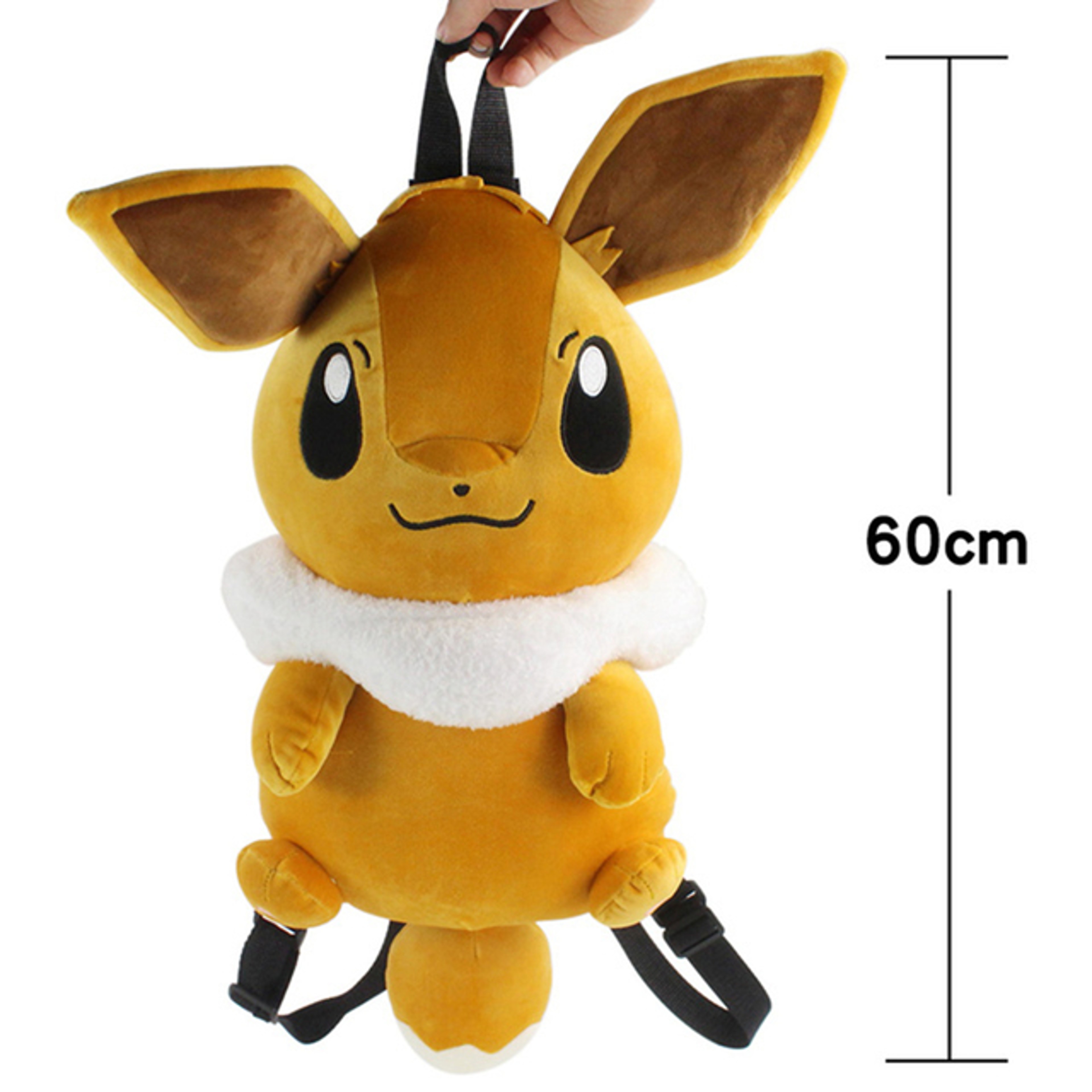 Cute Eevee Plush Backpack for Kids Kawaii Pokemon School Bag – view 8