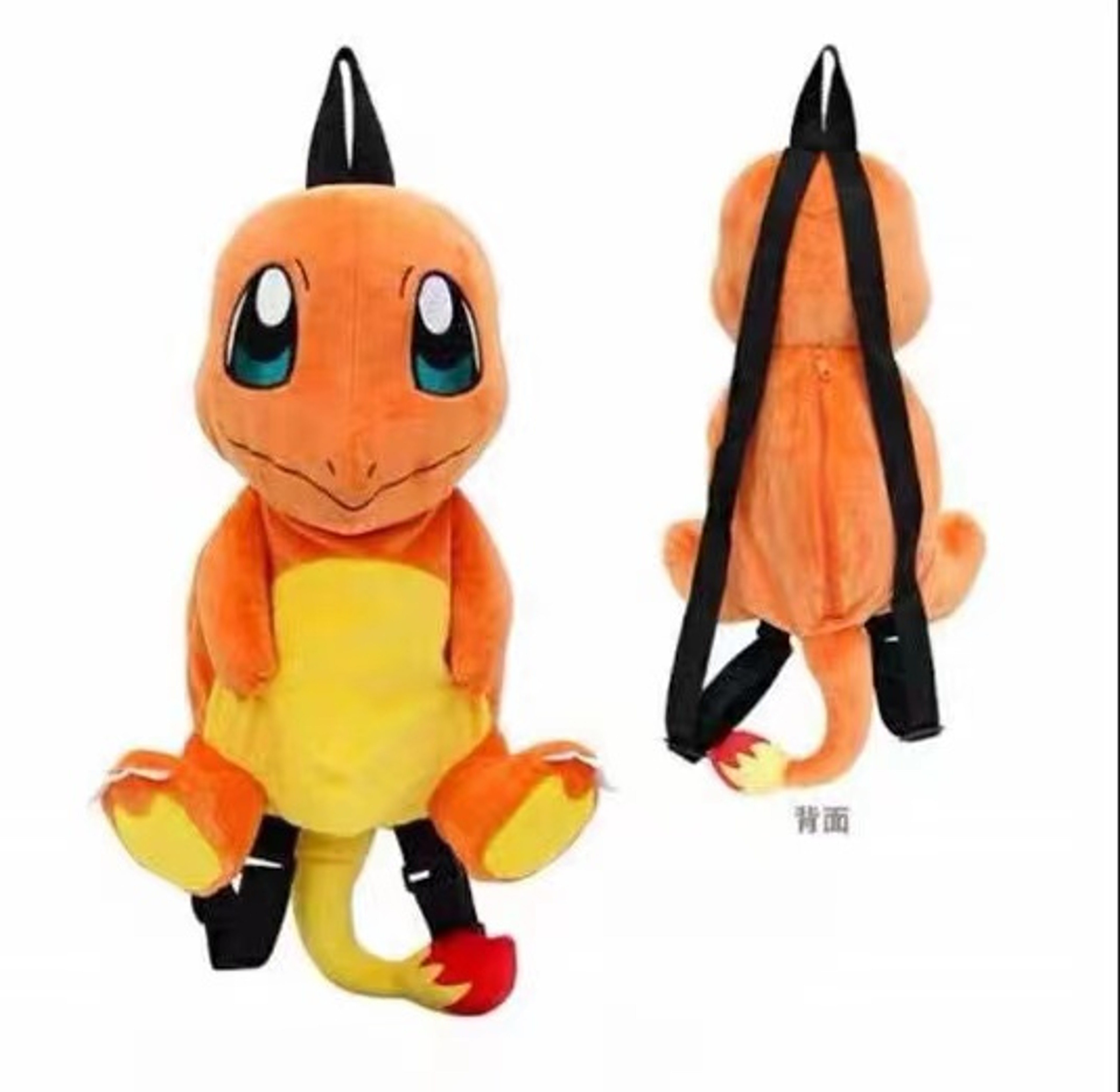 Cute Eevee Plush Backpack for Kids Kawaii Pokemon School Bag – view 9