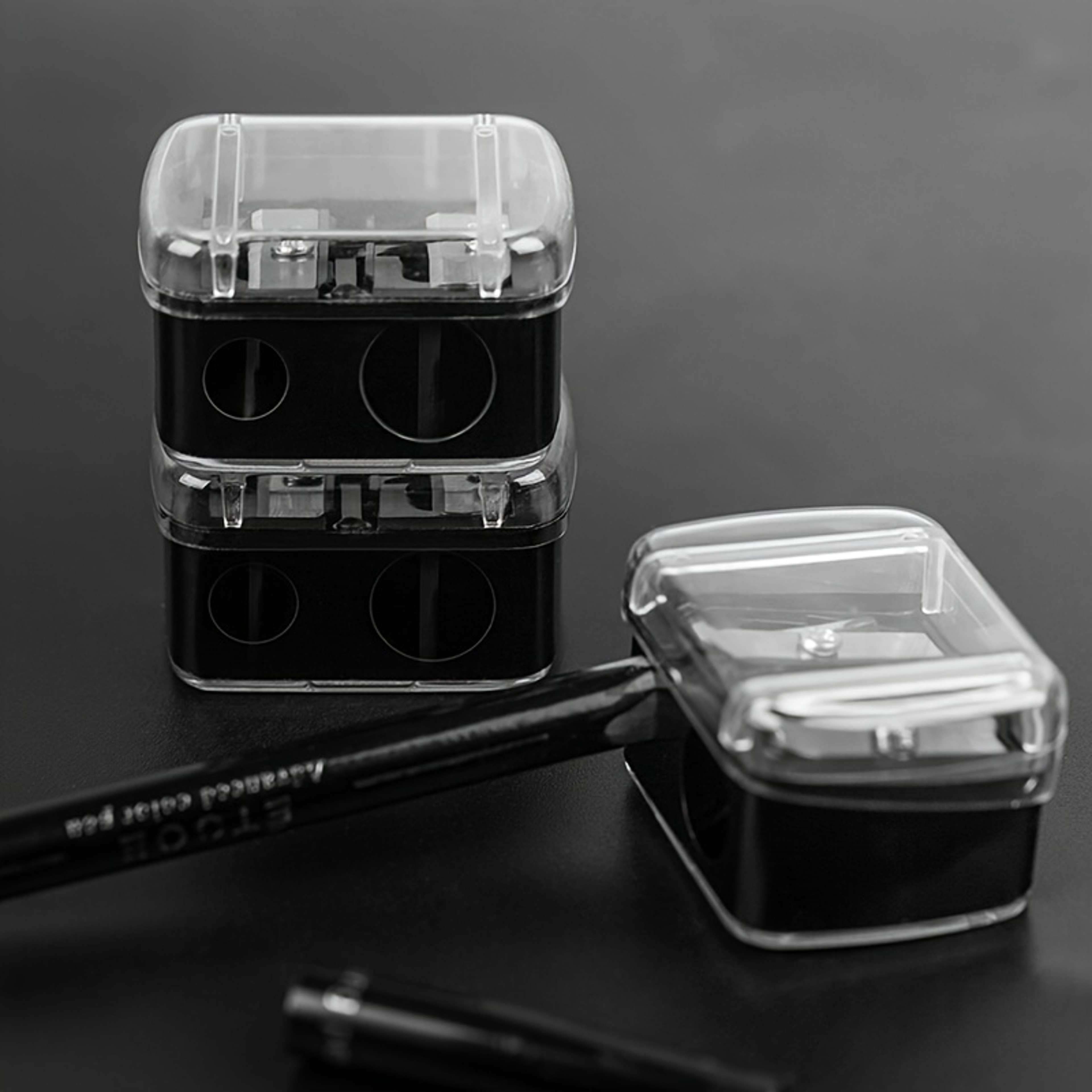 Precision Makeup Pencil Sharpener Dual Hole For Eyeliner  Lip Liner Back To School Backpack Essenti 2