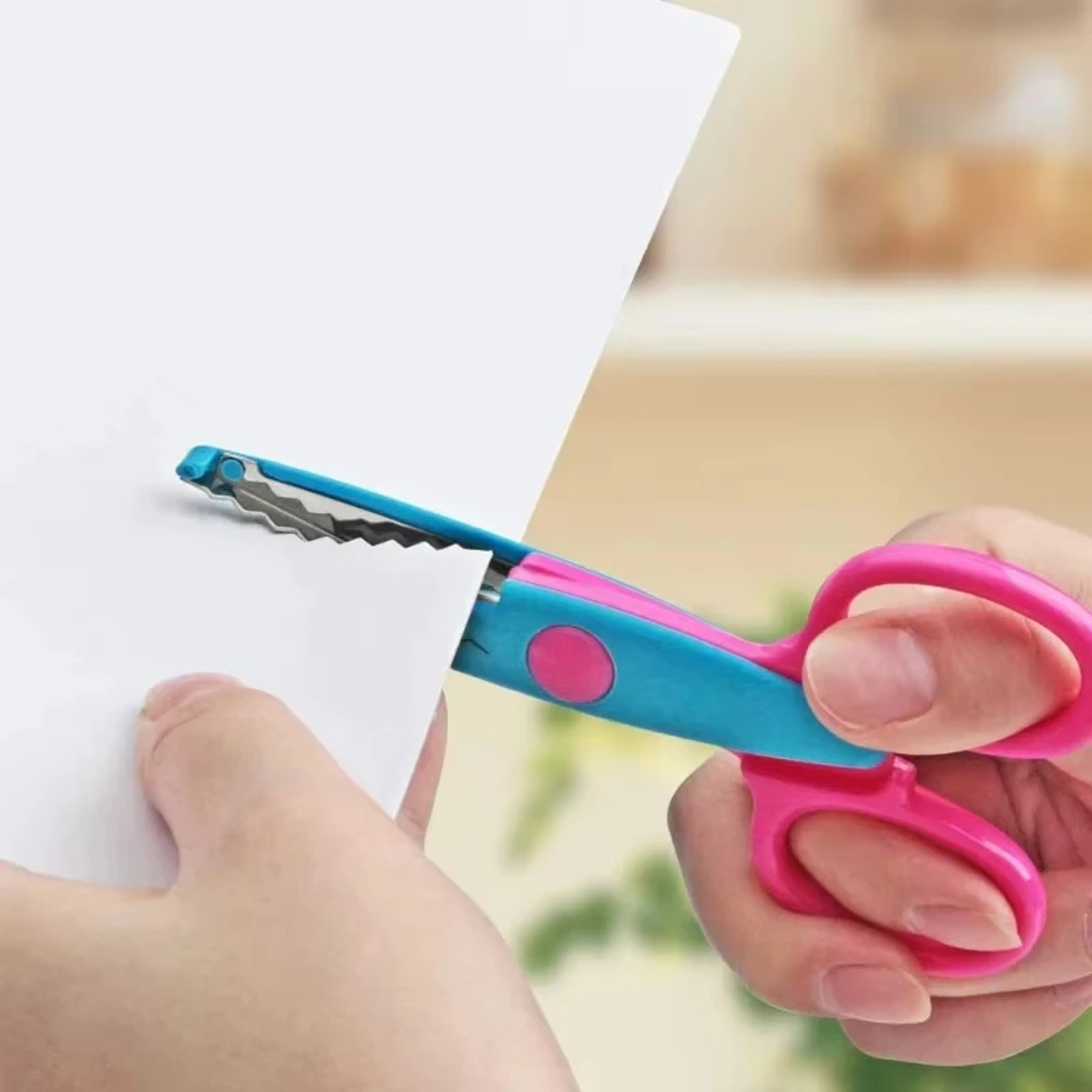 Decorative Craft Scissors With Pattern Edges For Kids DIY Scrapbooking 0