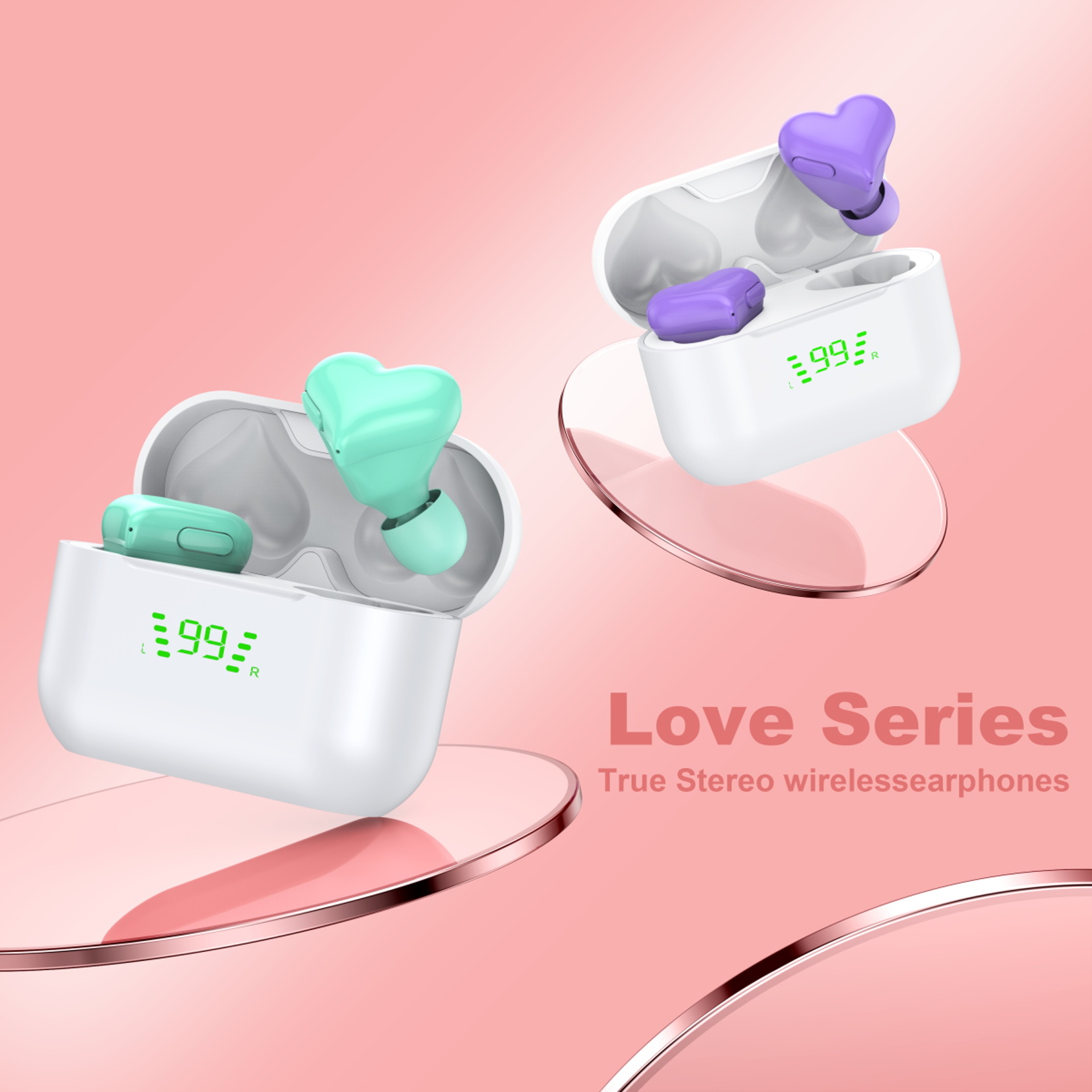 FashionFit Wireless Bluetooth Earbuds With Microphone For Android  IPhone 2