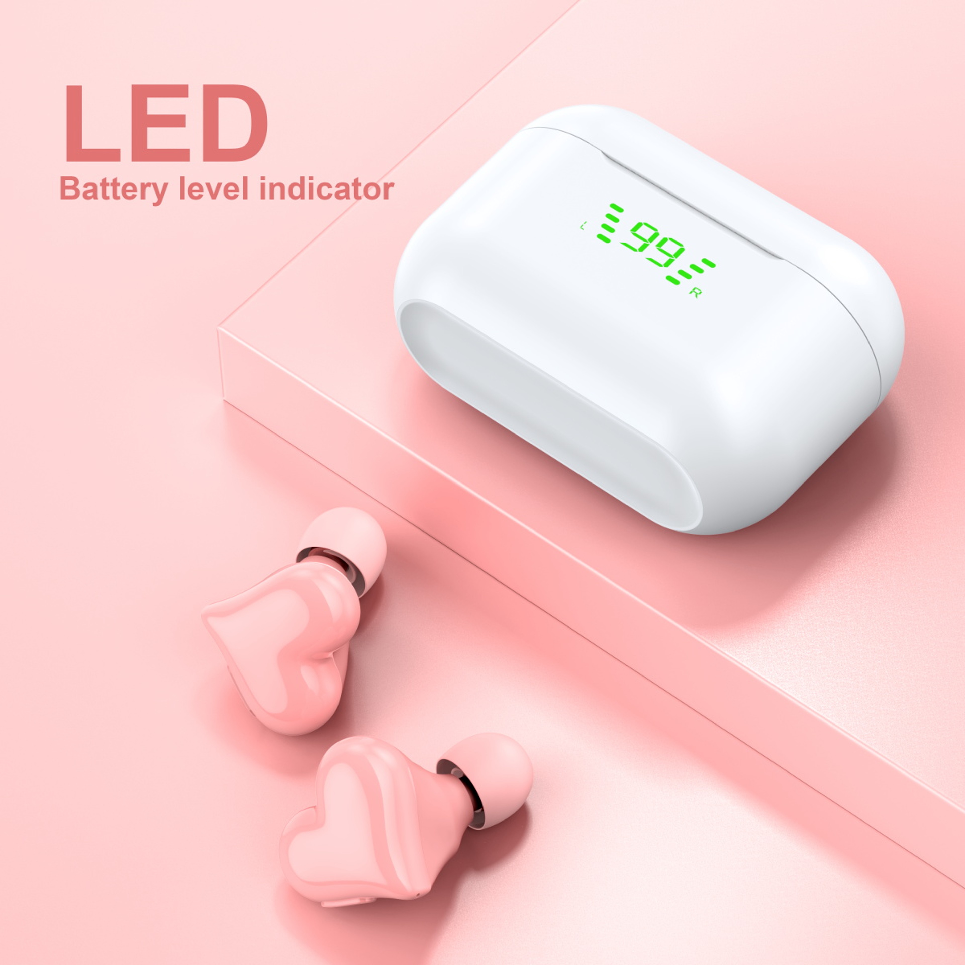 FashionFit Wireless Bluetooth Earbuds With Microphone For Android  IPhone 4