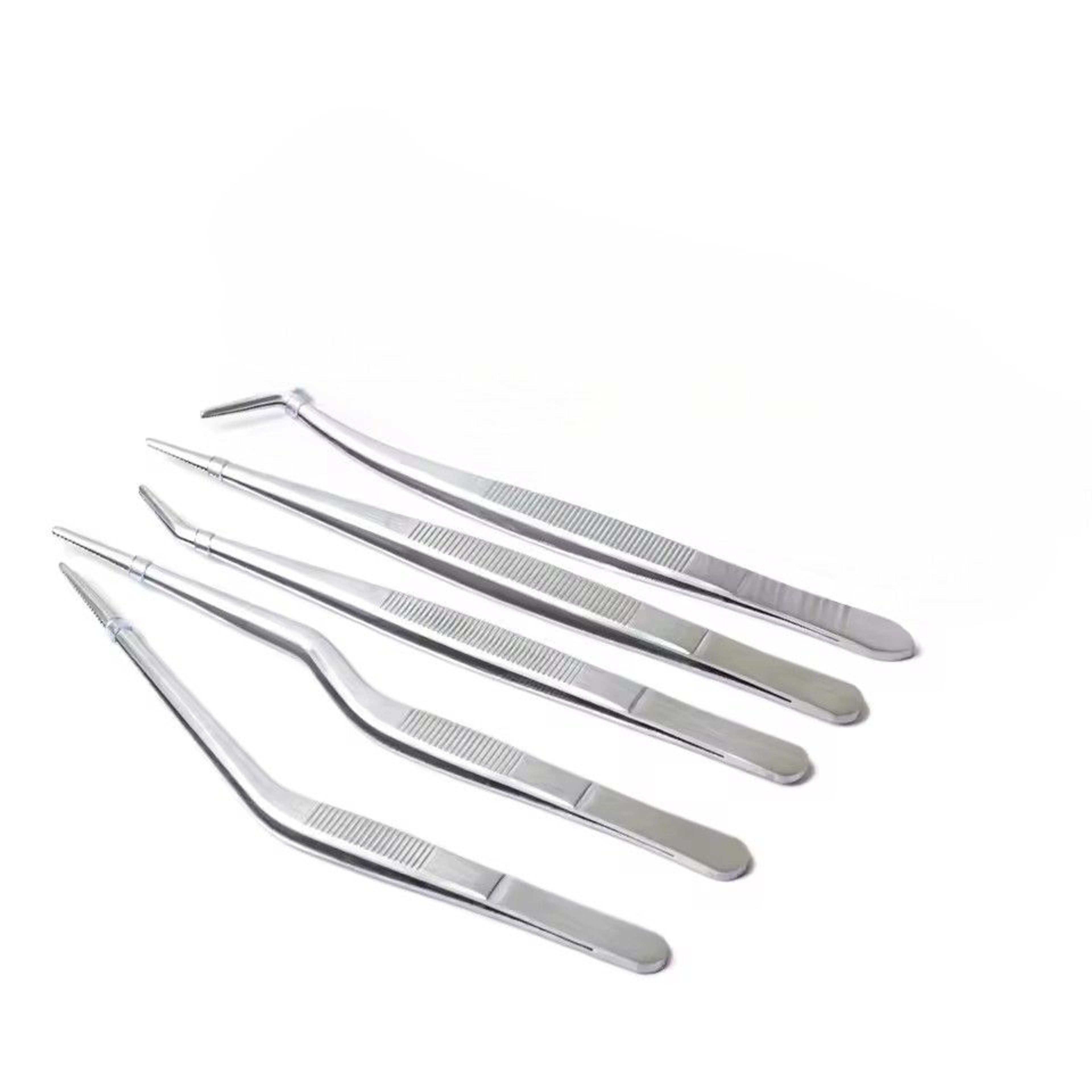 Precision Stainless Steel Kitchen Tweezers Set For Plating Cooking And Baking 7