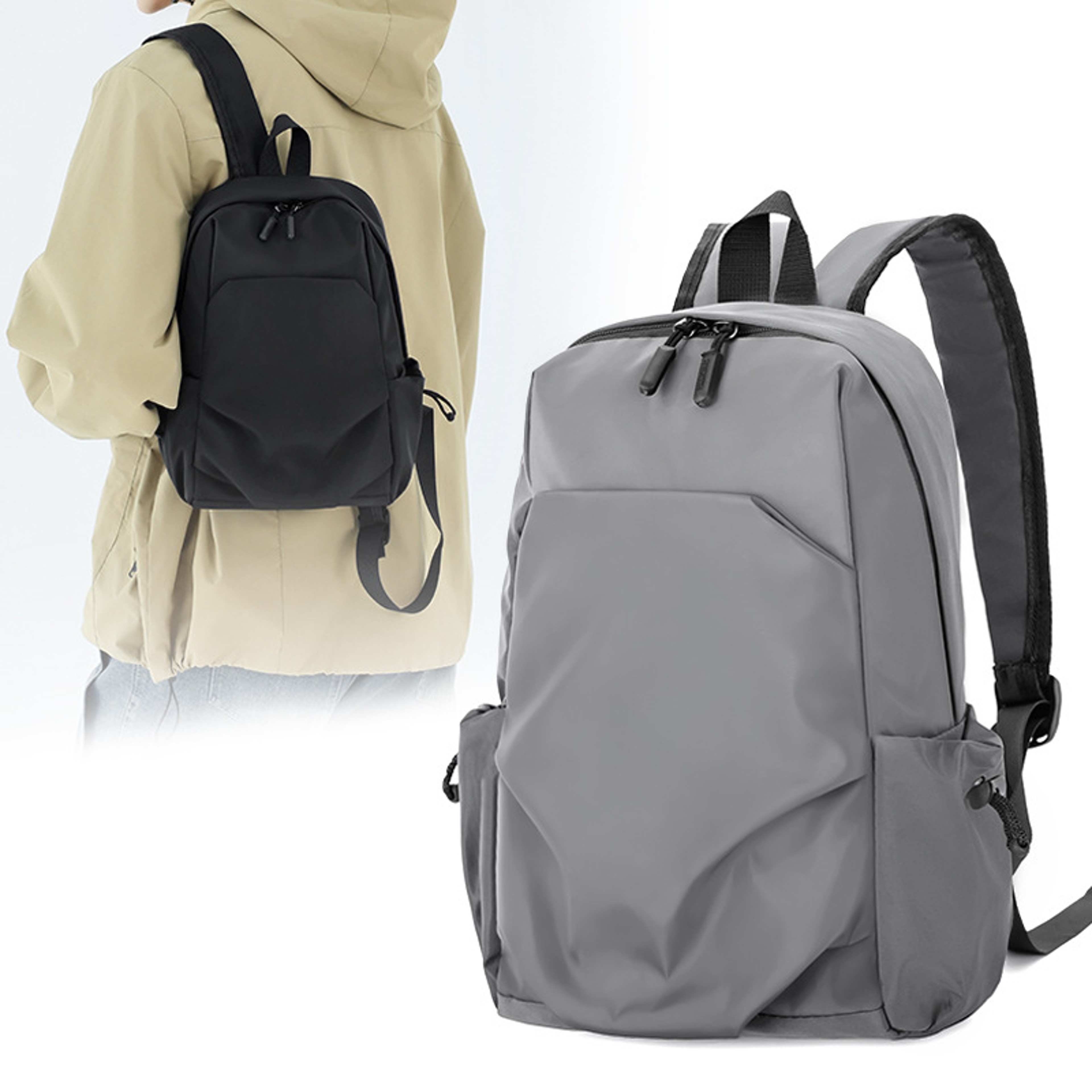 Men's Mini Backpack Lightweight Urban Travel Bag for Commuting Business and Casual Use – view 2