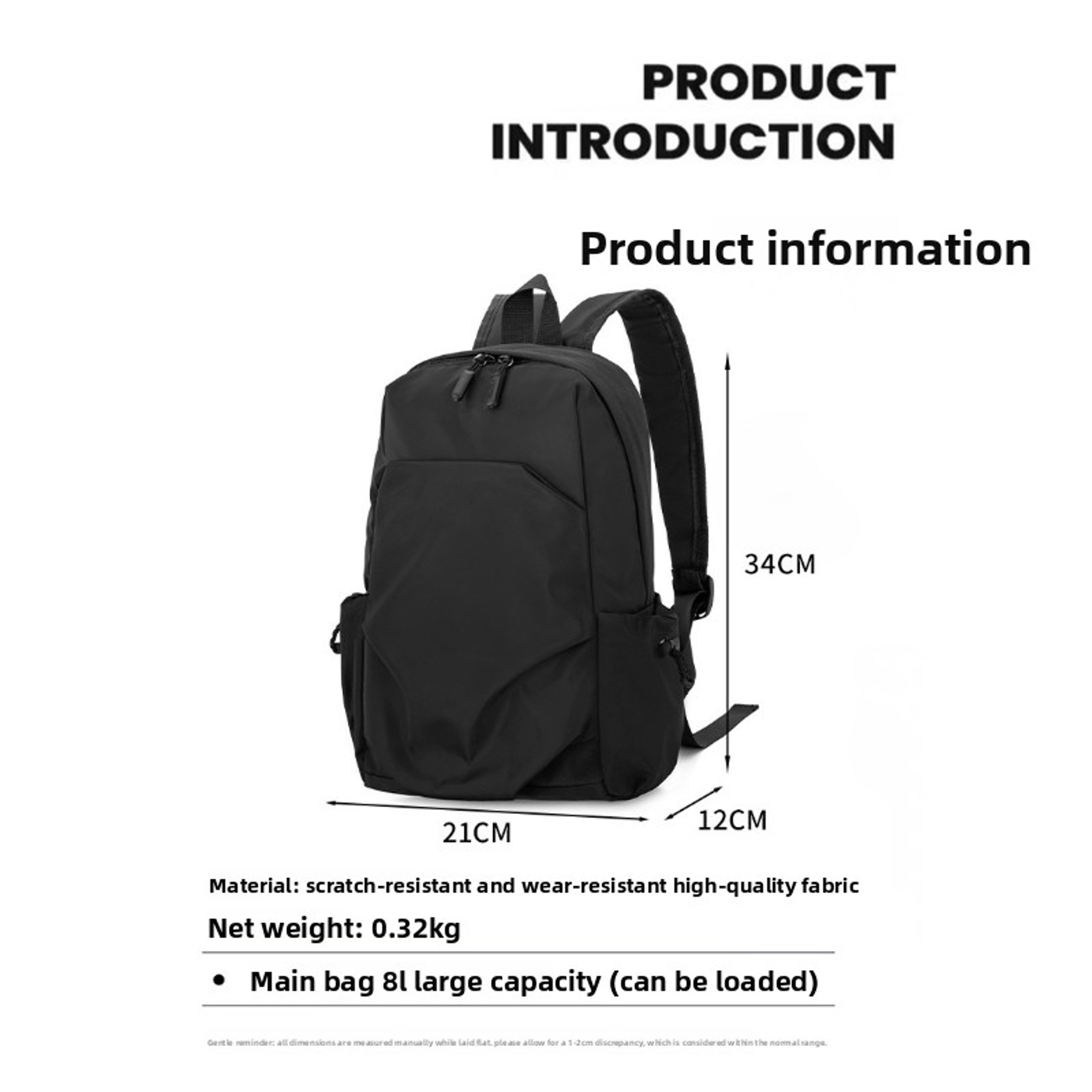 Men's Mini Backpack Lightweight Urban Travel Bag for Commuting Business and Casual Use – view 5