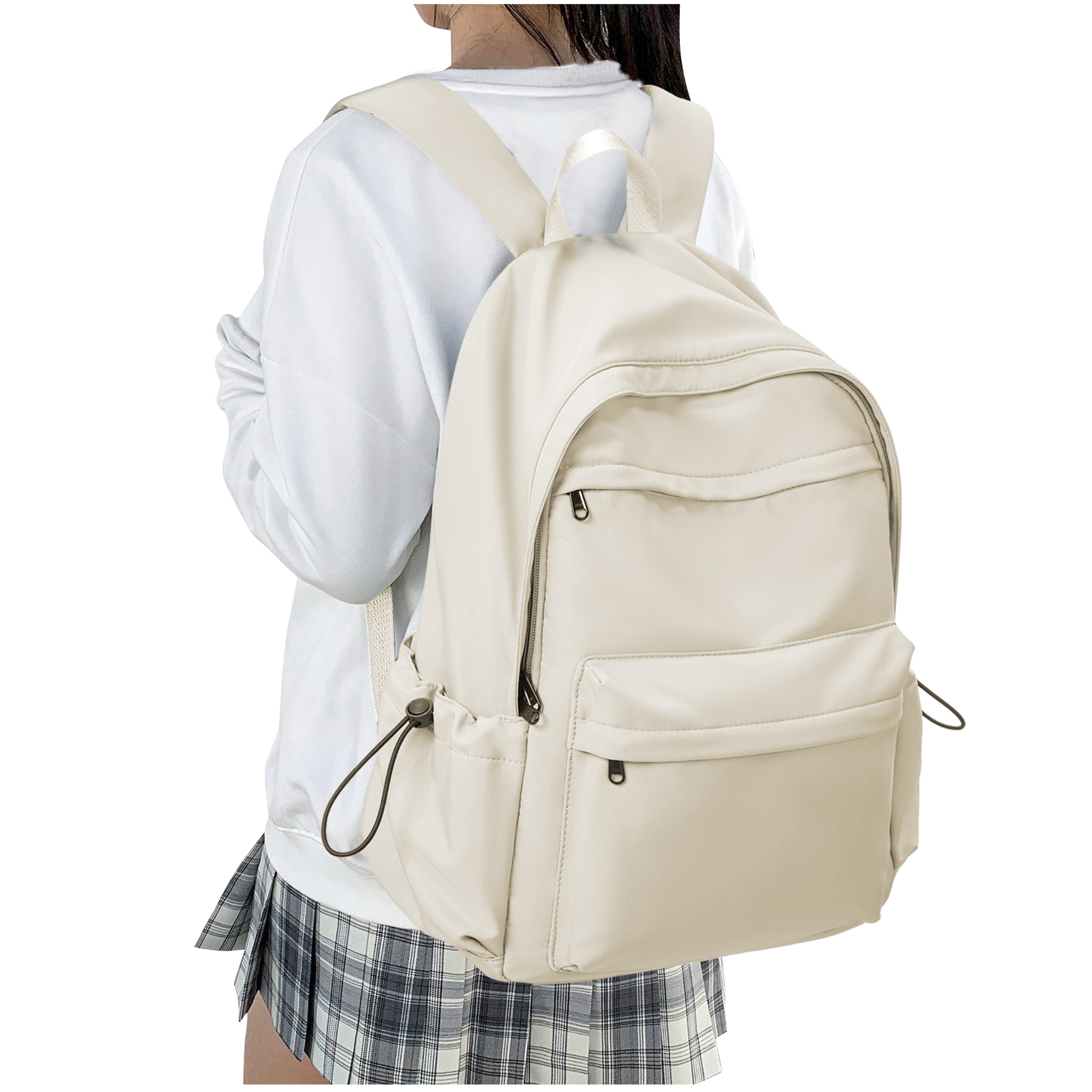 University Casual Lightweight Backpack Large Capacity School Bag Fits Laptop 6