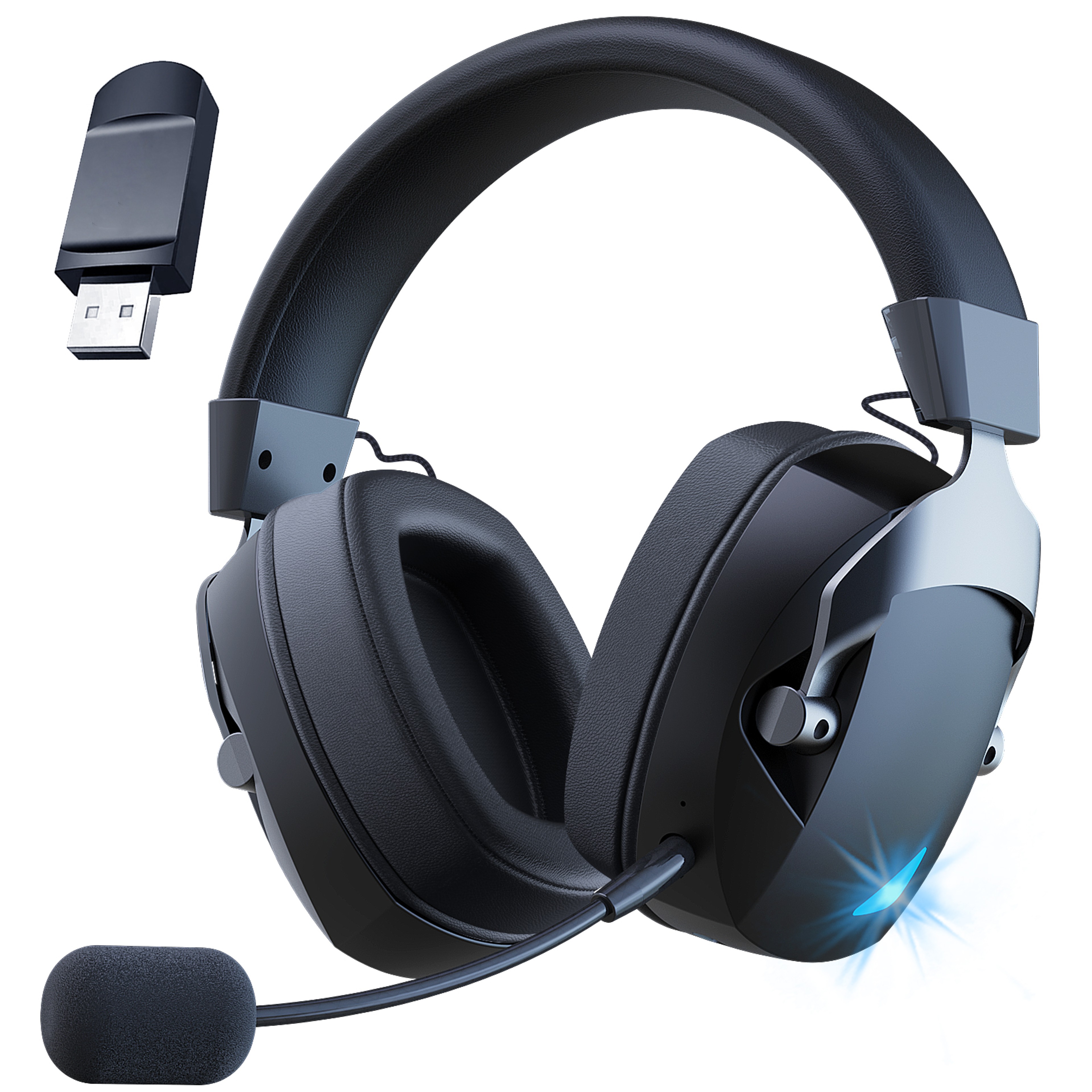 Wireless Gaming Headset With Microphone For Switch Bluetooth Audio 0