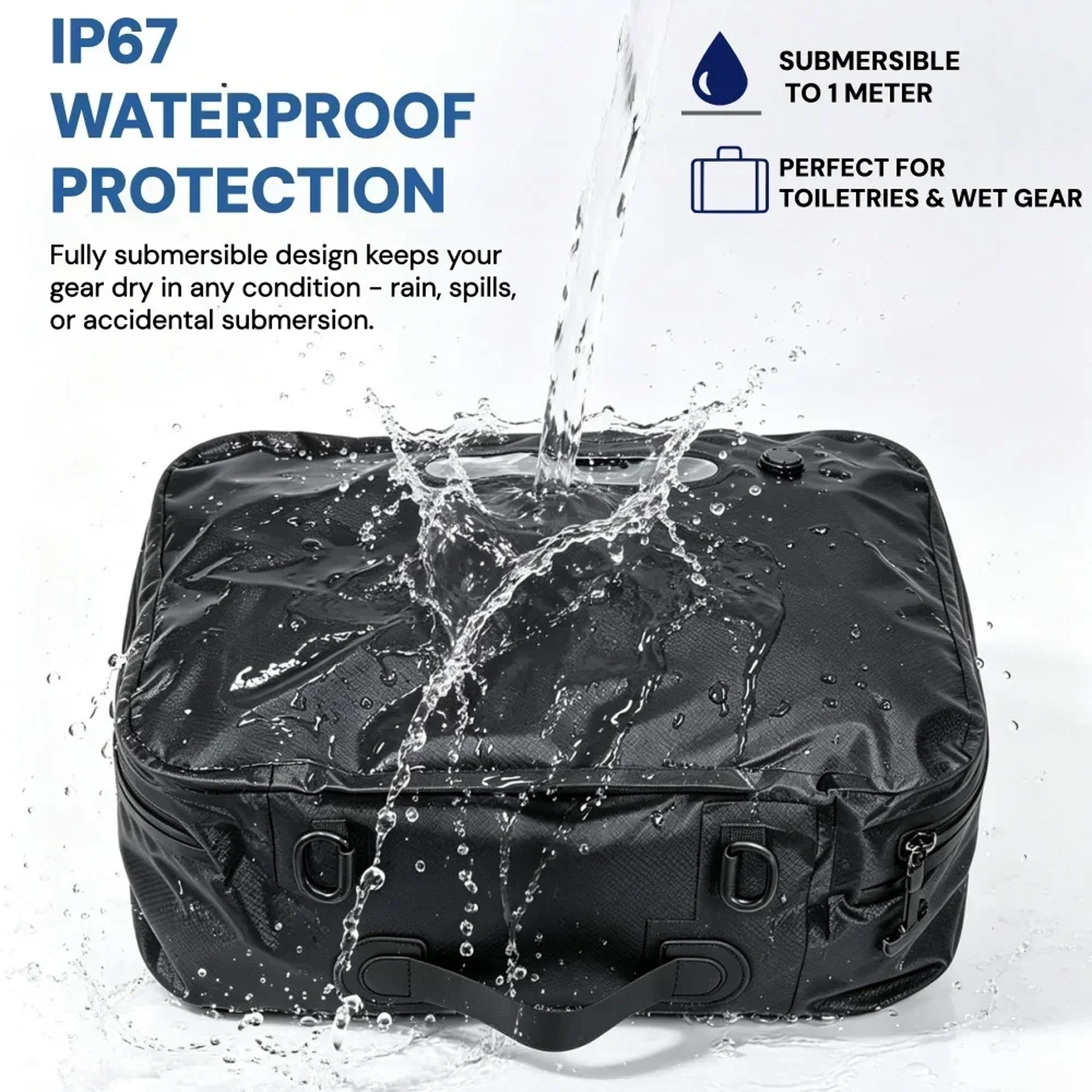 Travel Vacuum Storage Bags Large Compression Packing Cubes With Pump For Luggage 3