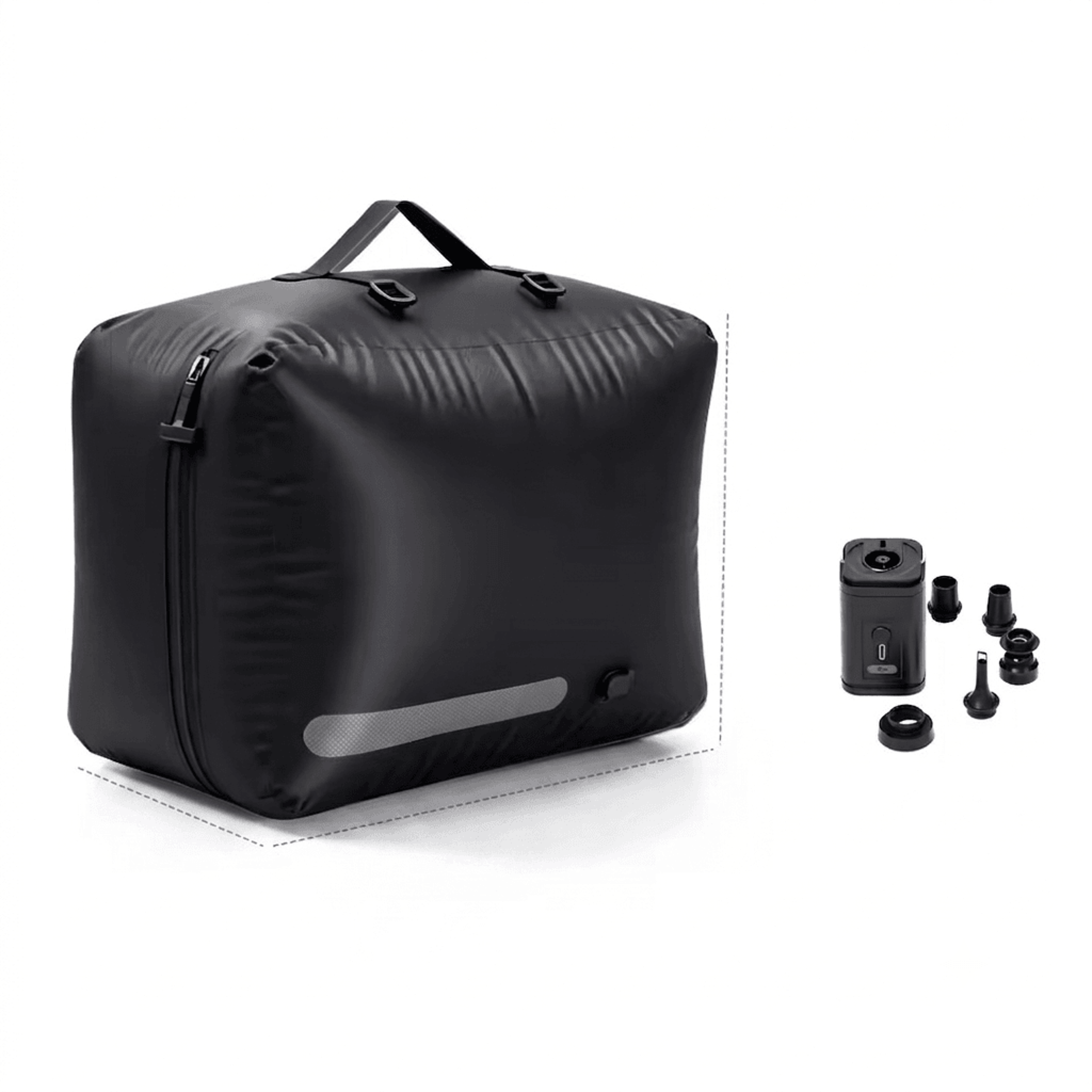 Travel Vacuum Storage Bags Large Compression Packing Cubes With Pump For Luggage 0