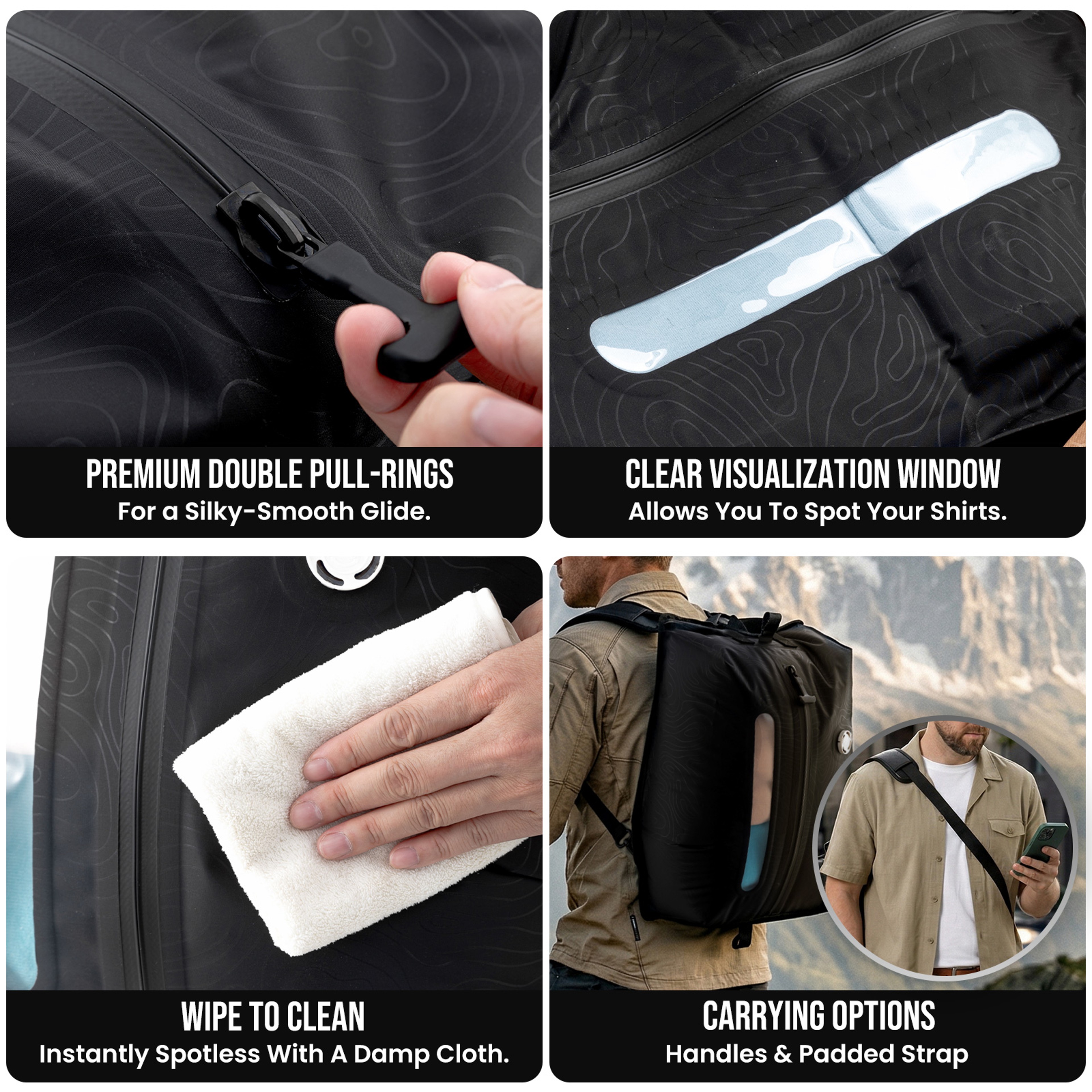 Wireless Pump Travel Vacuum Storage Bags For Clothes Compression And Suitcase Organization 4