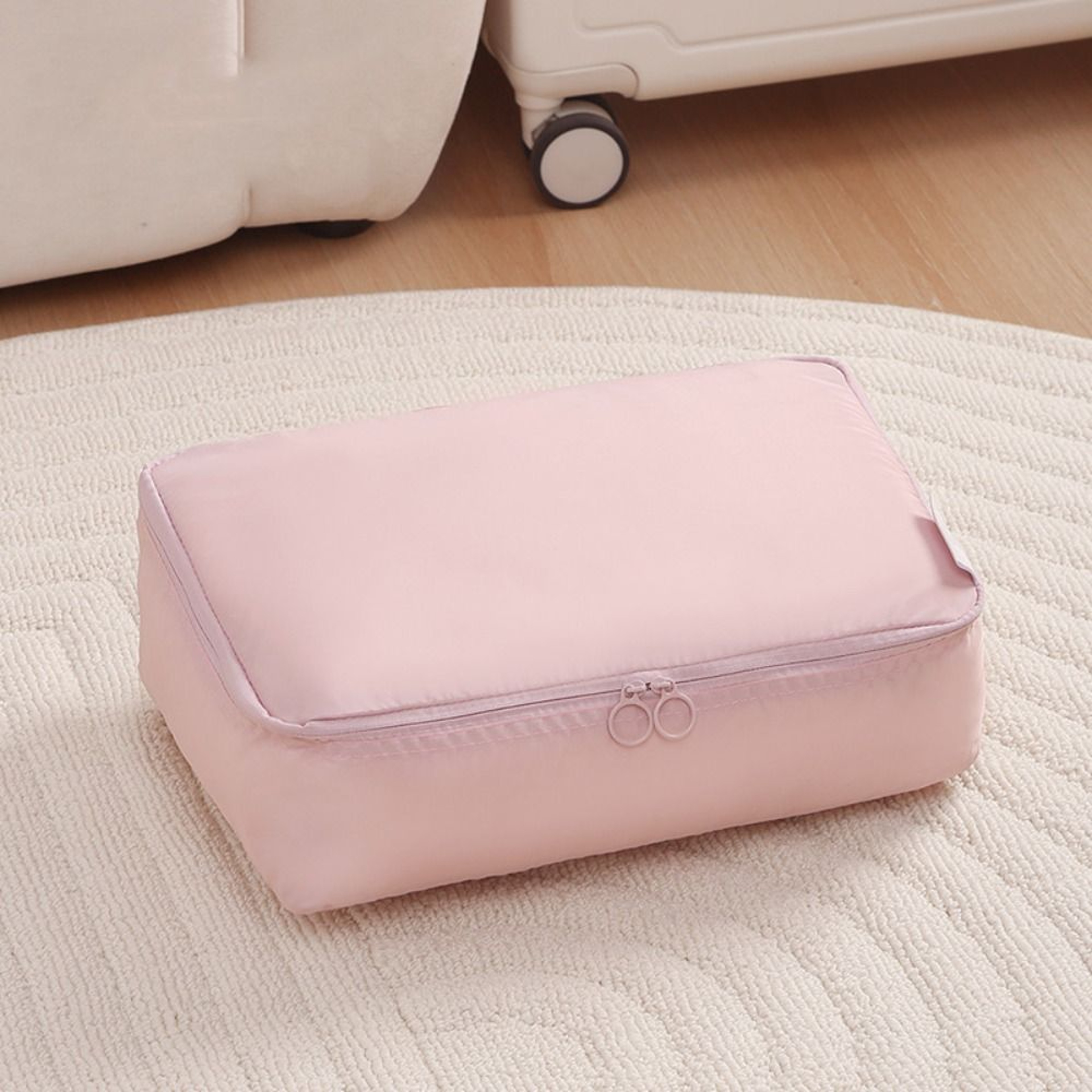 Portable Travel Compression Bag For Down Jackets Space Saving Luggage Organizer 5