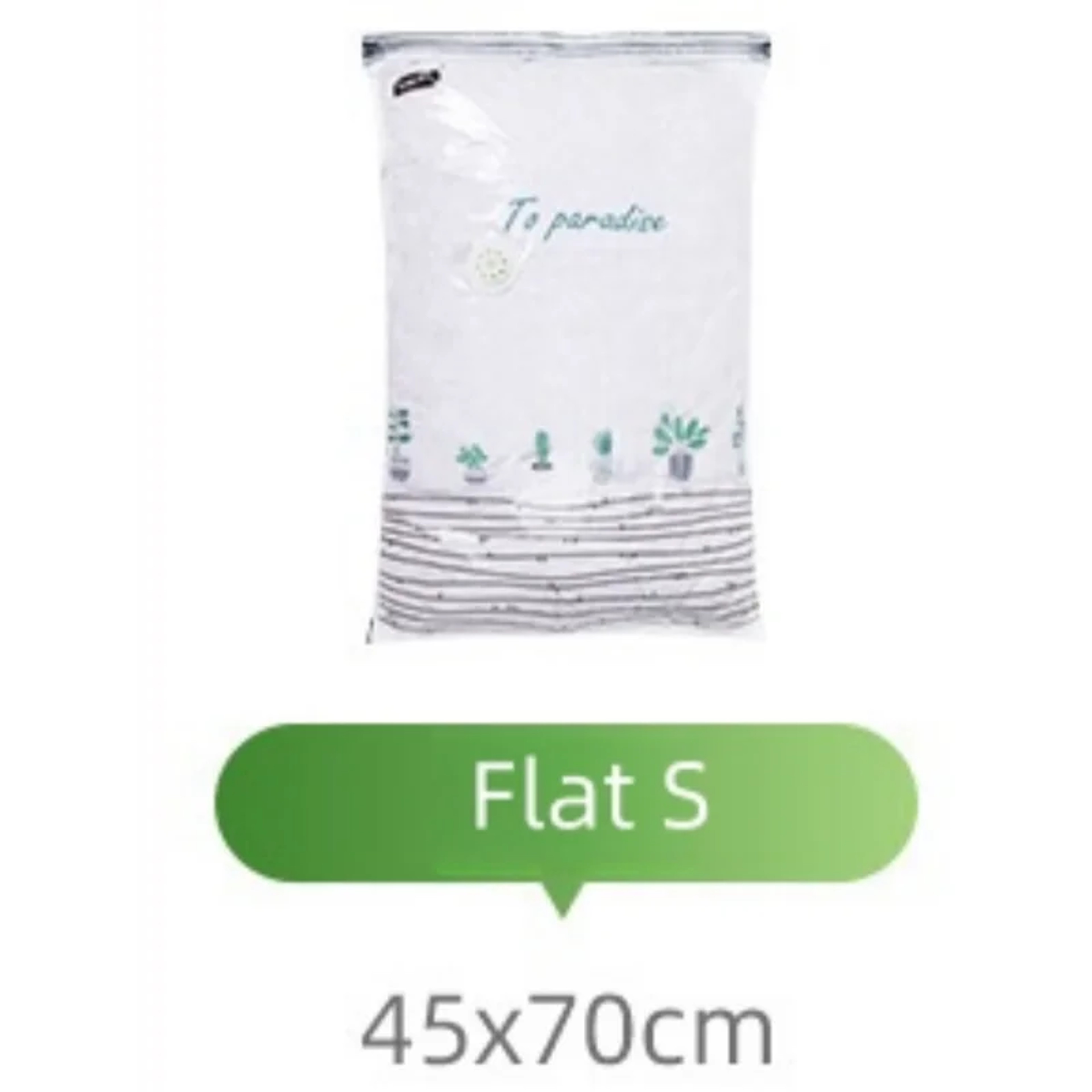 No Pump Vacuum Storage Bags Large Compression Space Saver Bags For Clothes Blankets Travel 6