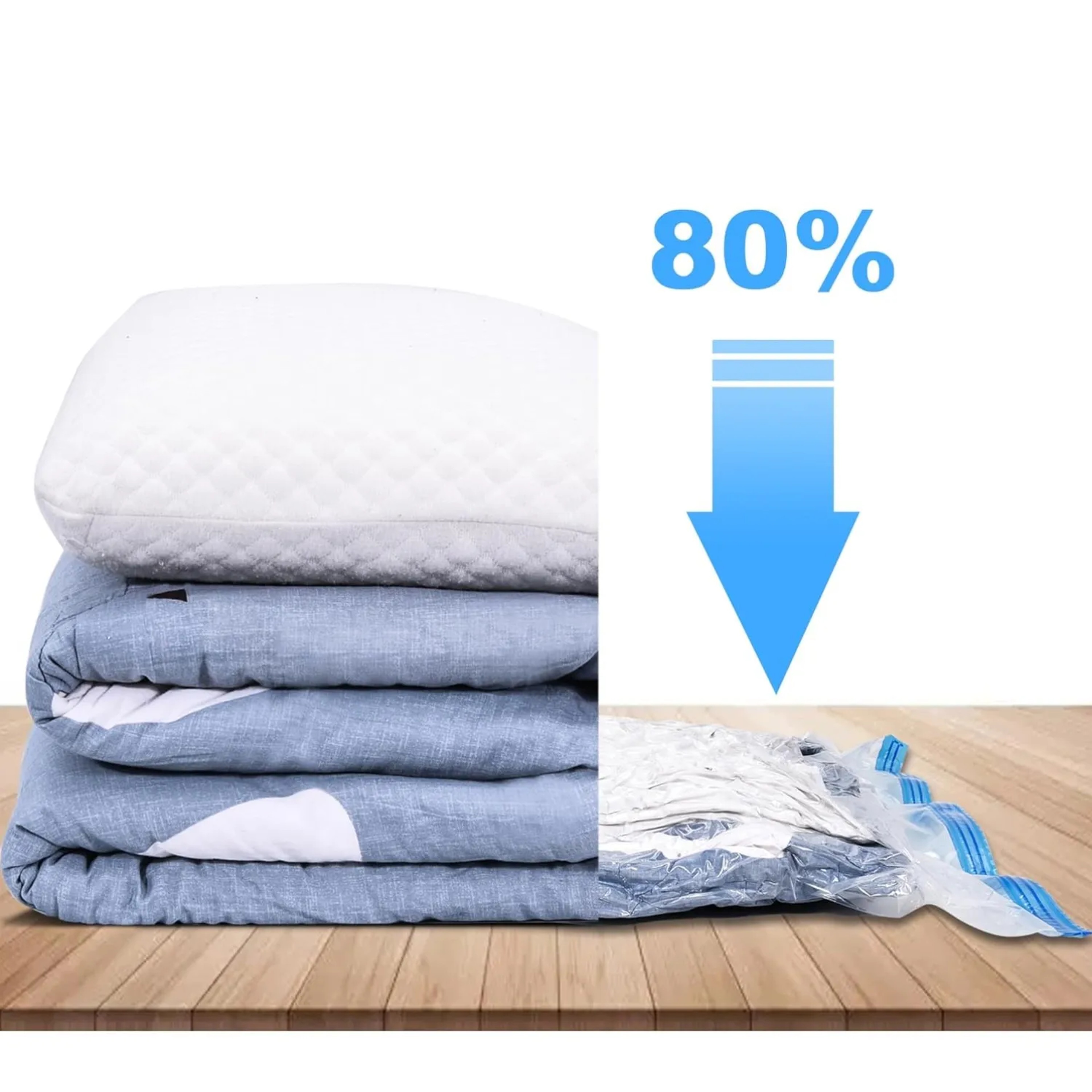 Space Saver Vacuum Storage Bags For Clothes Comforters And Bedding 4