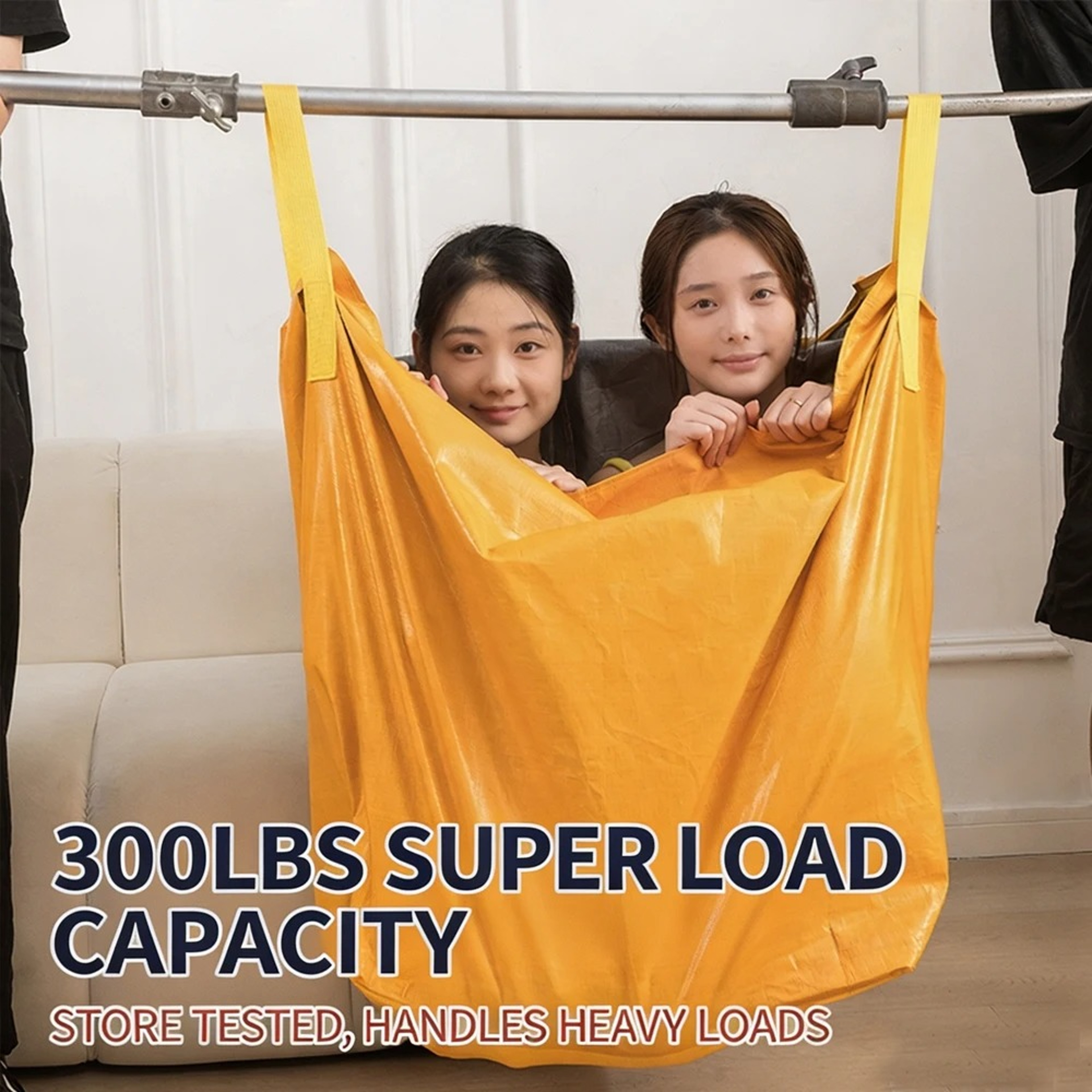 Large Capacity Waterproof Moving Bag Foldable Heavy Duty Storage Tote 4