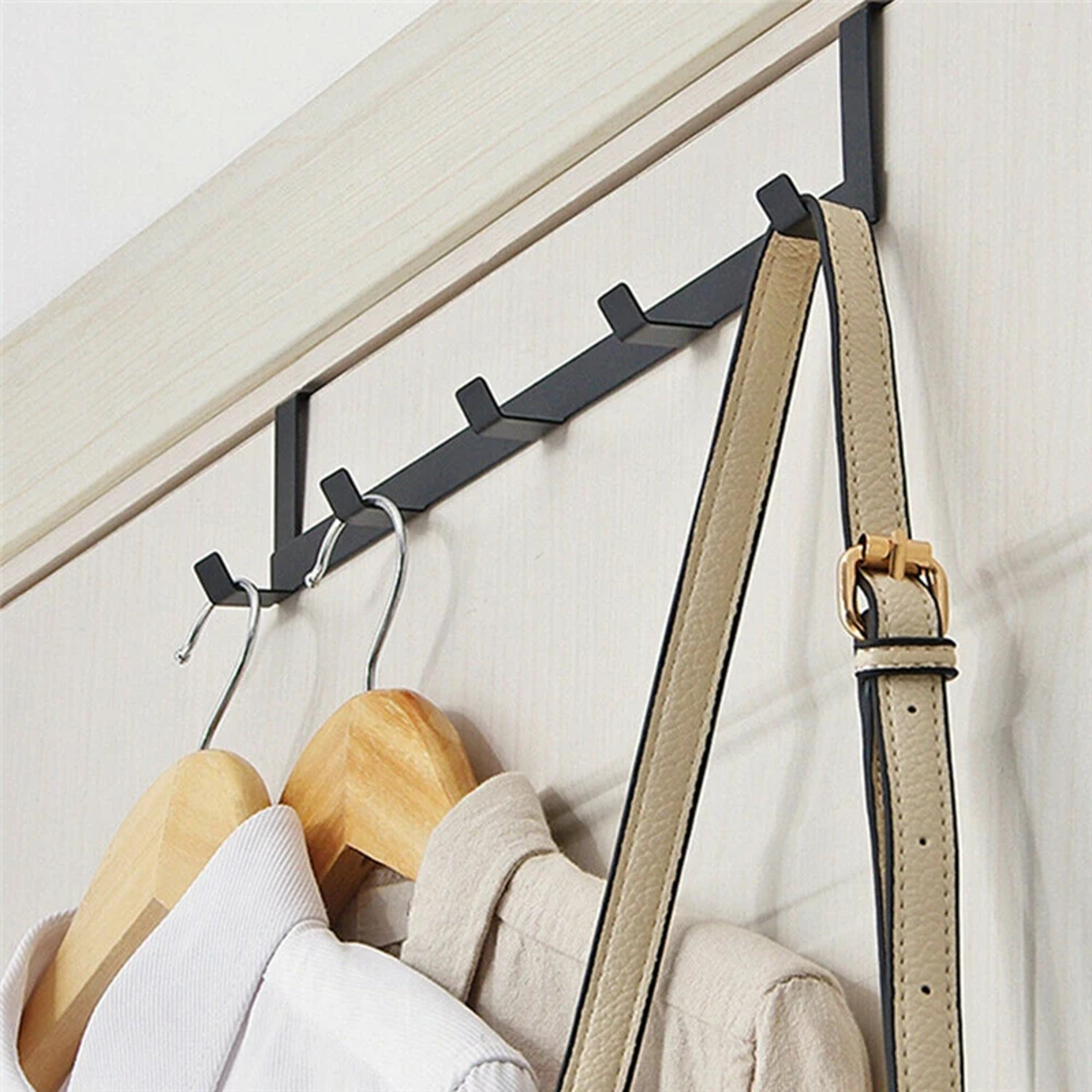 Hook Over The Door Hooks Door Hanging Organizer For Clothes Towels Hats And Keys 4
