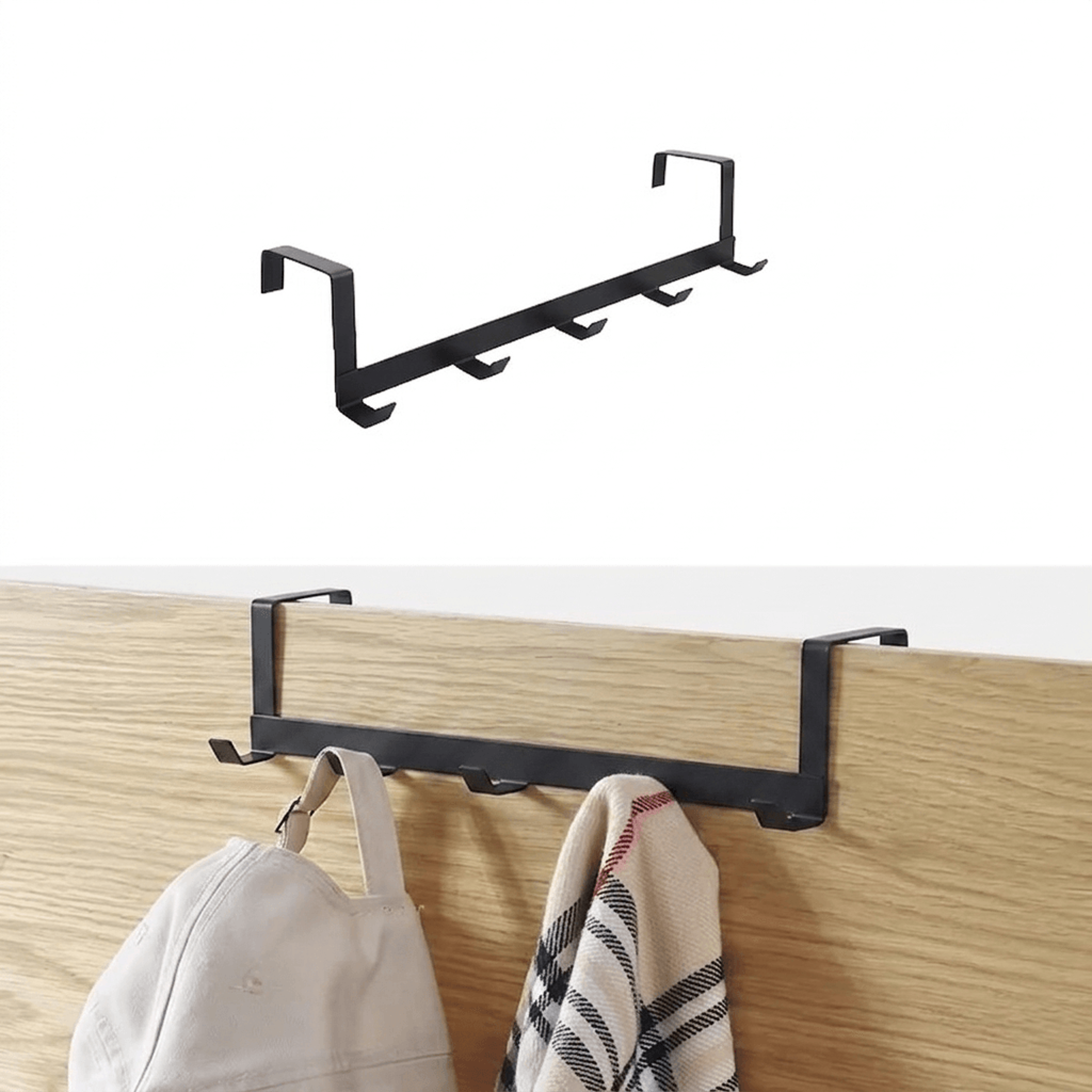 Hook Over The Door Hooks Door Hanging Organizer For Clothes Towels Hats And Keys 1