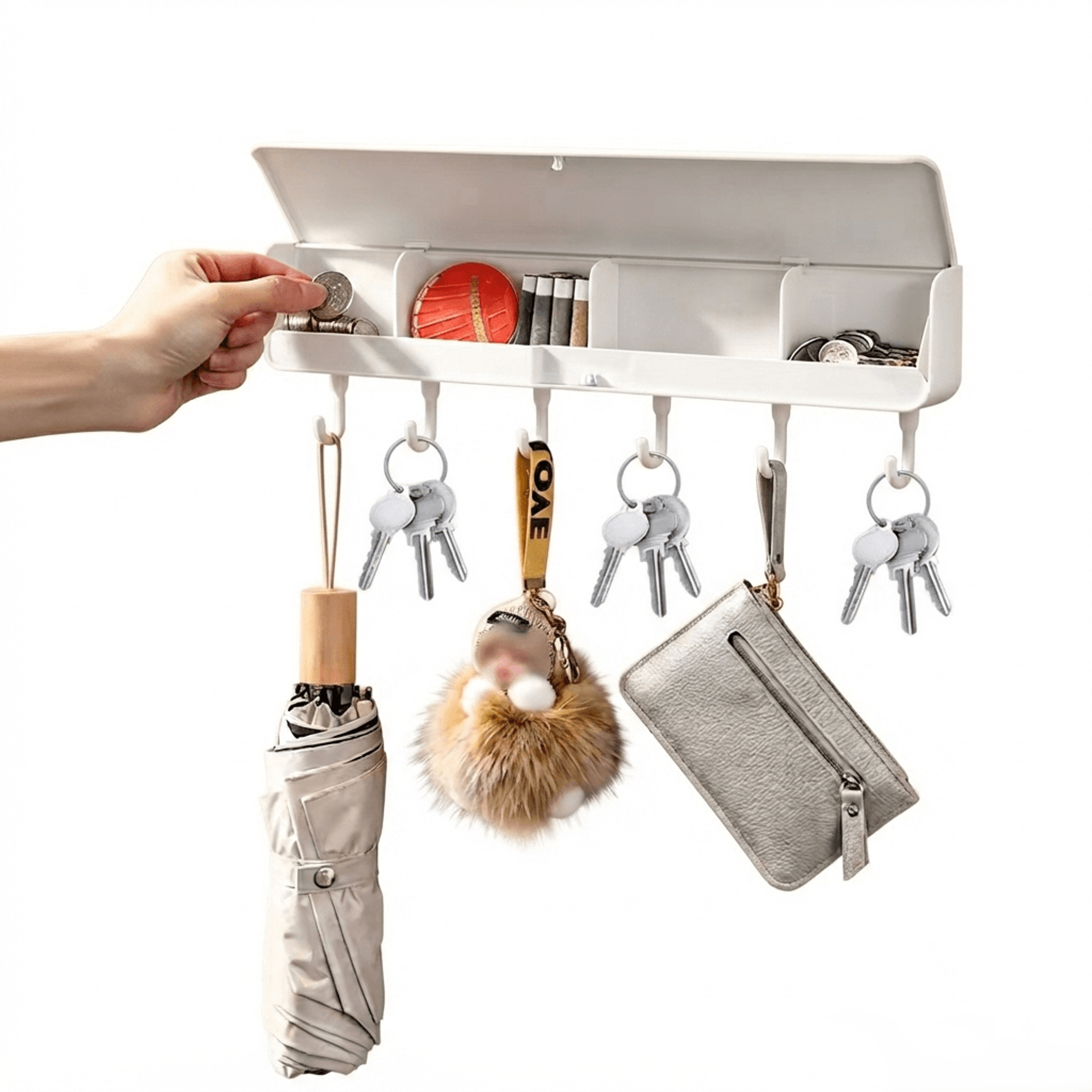Hook Over The Door Hanger Space Saving Towel And Coat Organizer 0