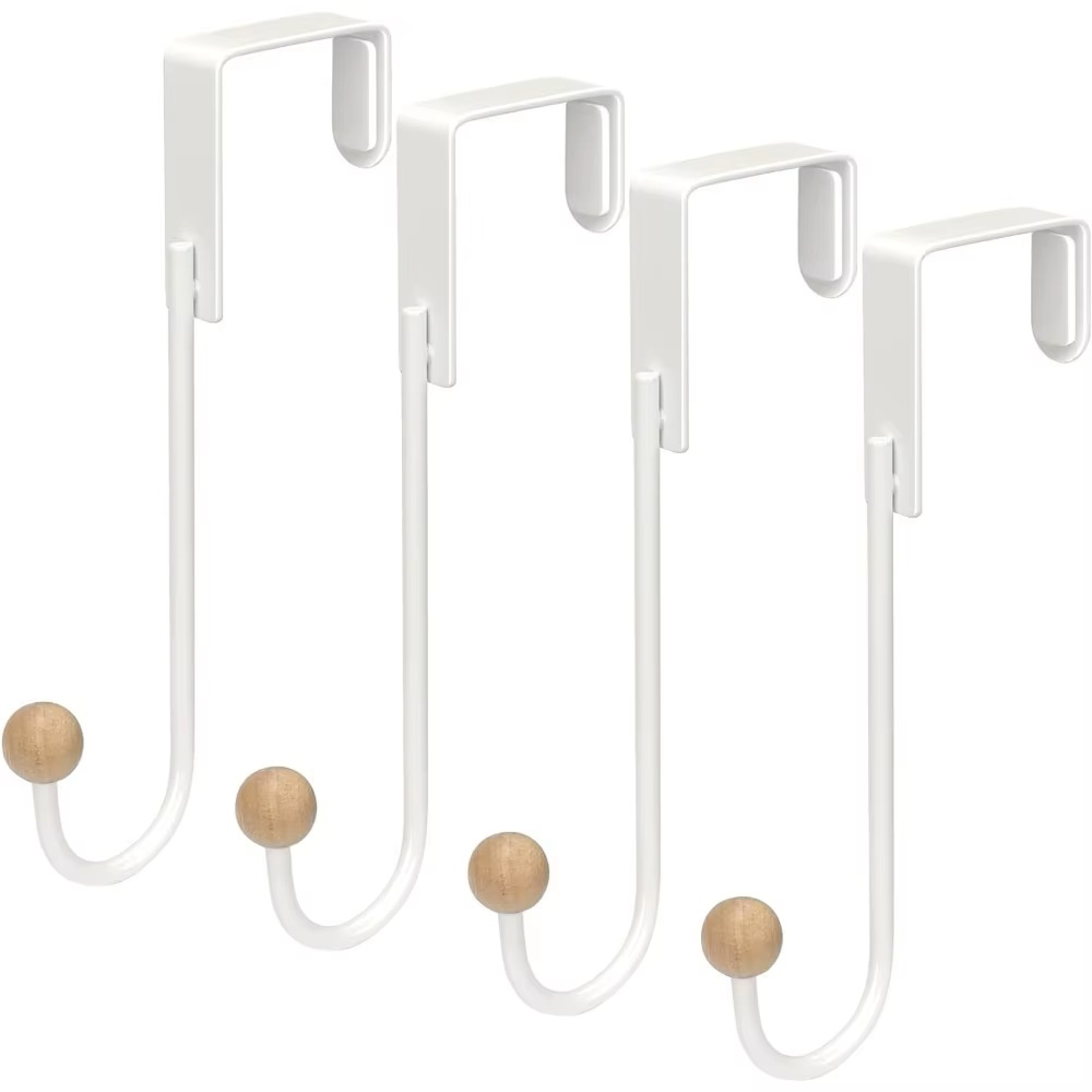 Heavy Duty Over the Door Hooks for Space Saving Home Organization – view 7