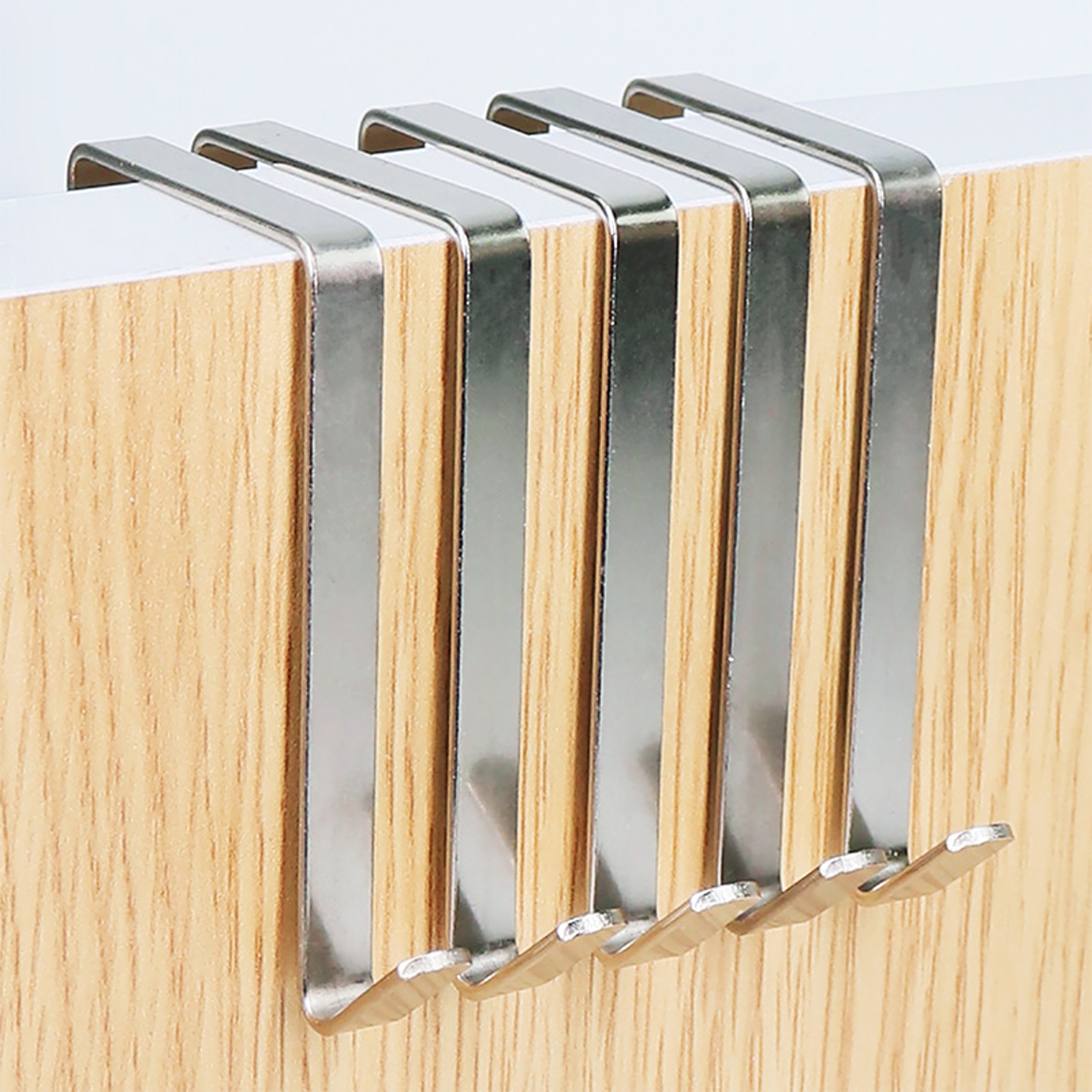 Space Saving Over The Door Hooks For Towels Hats Bags And Clothes 3