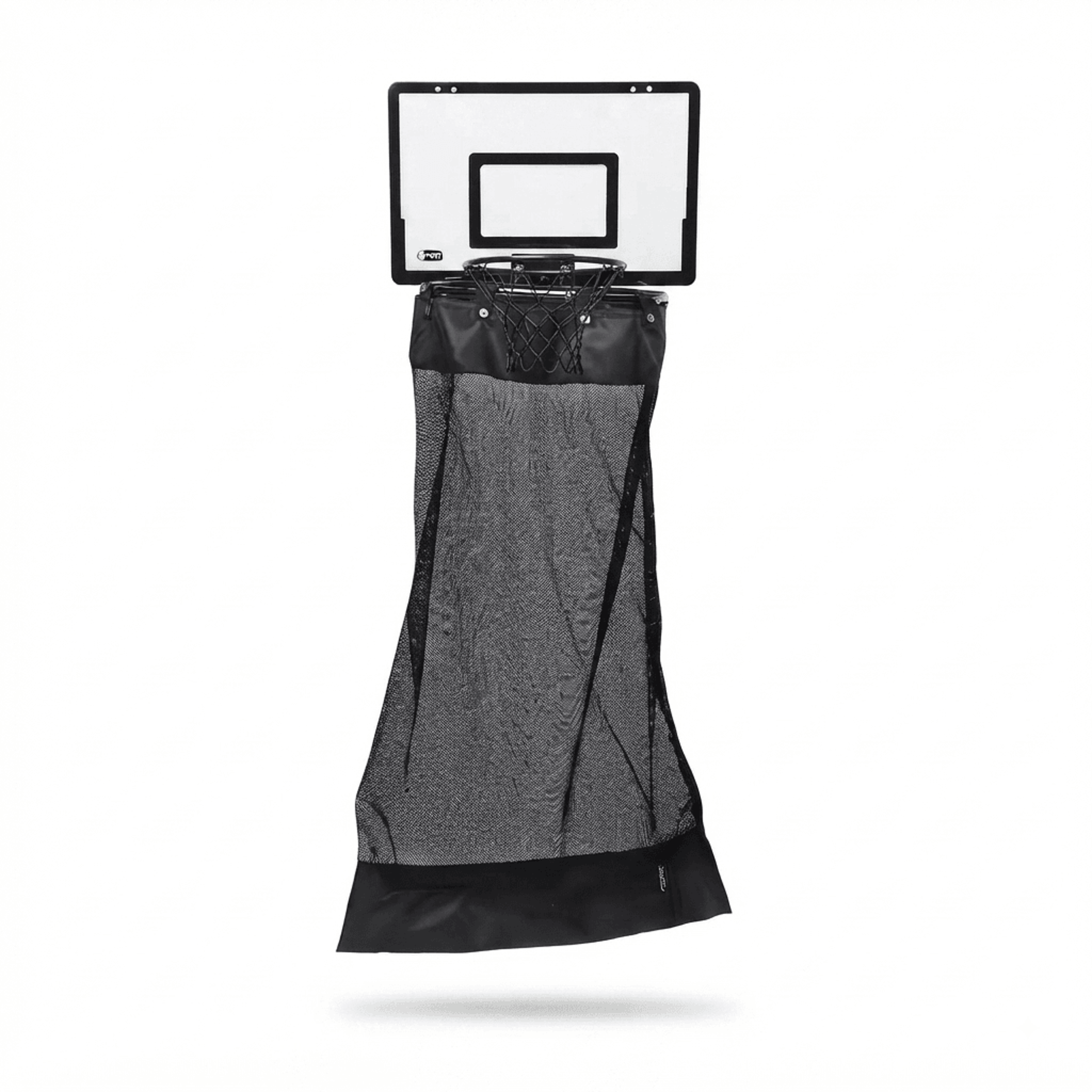 Basketball Over Door Laundry Hamper Foldable Mesh Dirty Clothes Organizer 7