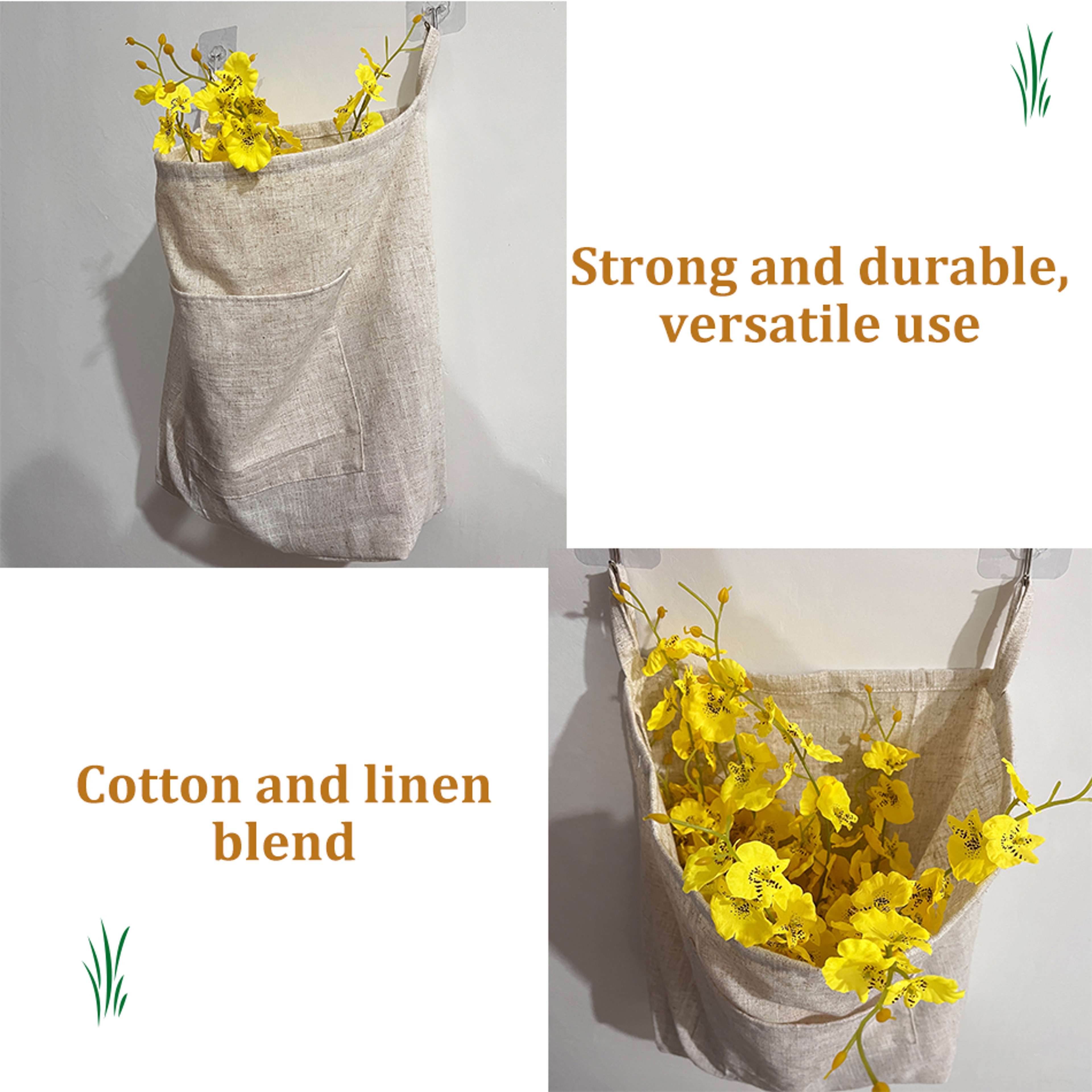 Over Door Hanging Laundry Hamper Bag Space Saving Clothes Storage Organizer 1