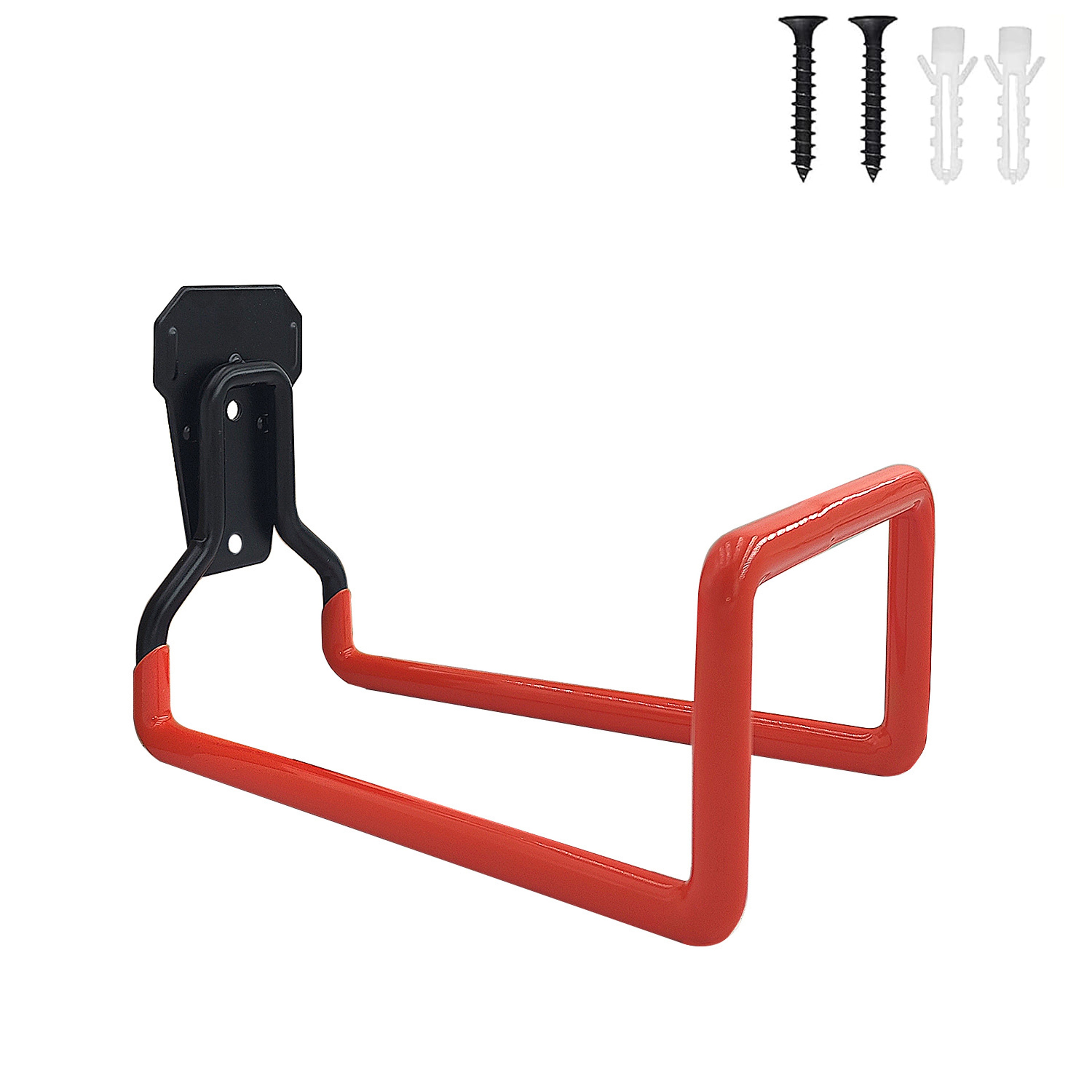 Heavy Duty Garden Hose Holder Wall Mount Metal Hose Hanger For Easy Outdoor Storage 7