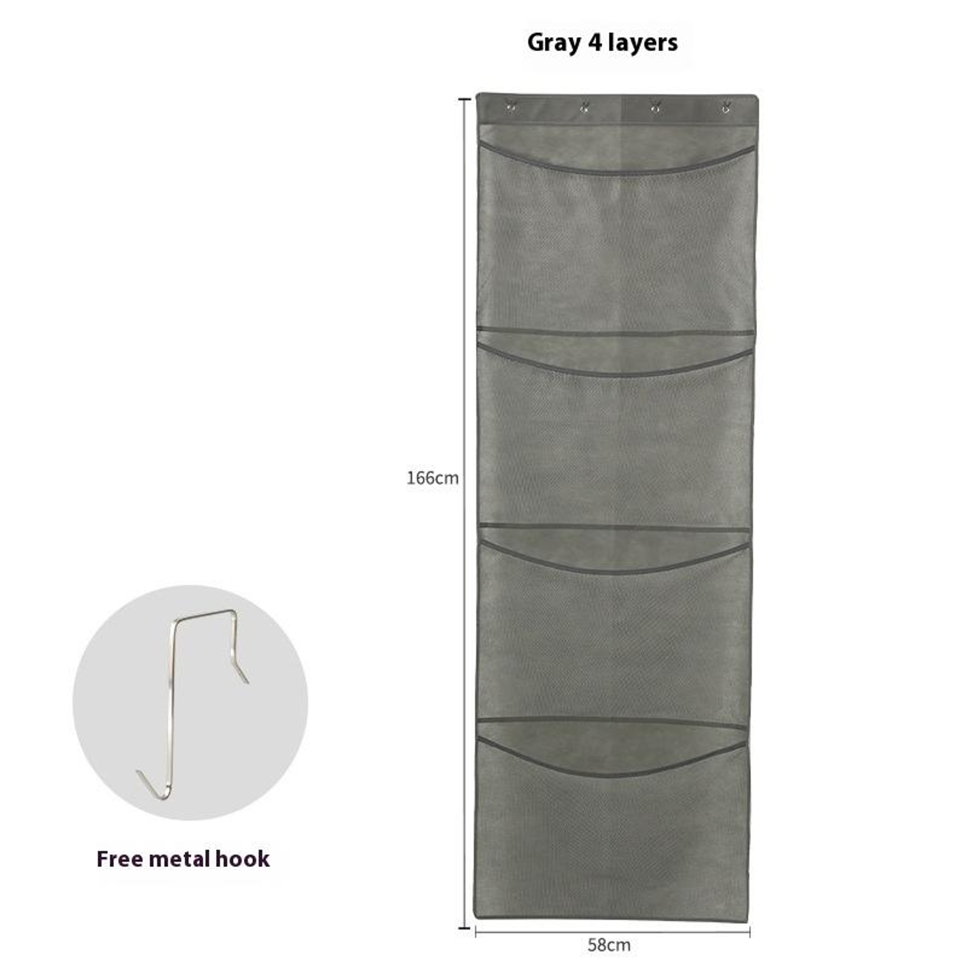 Over Door Organizer With Large Pockets Hanging Storage For Toys Clothes And Home Essentials 5