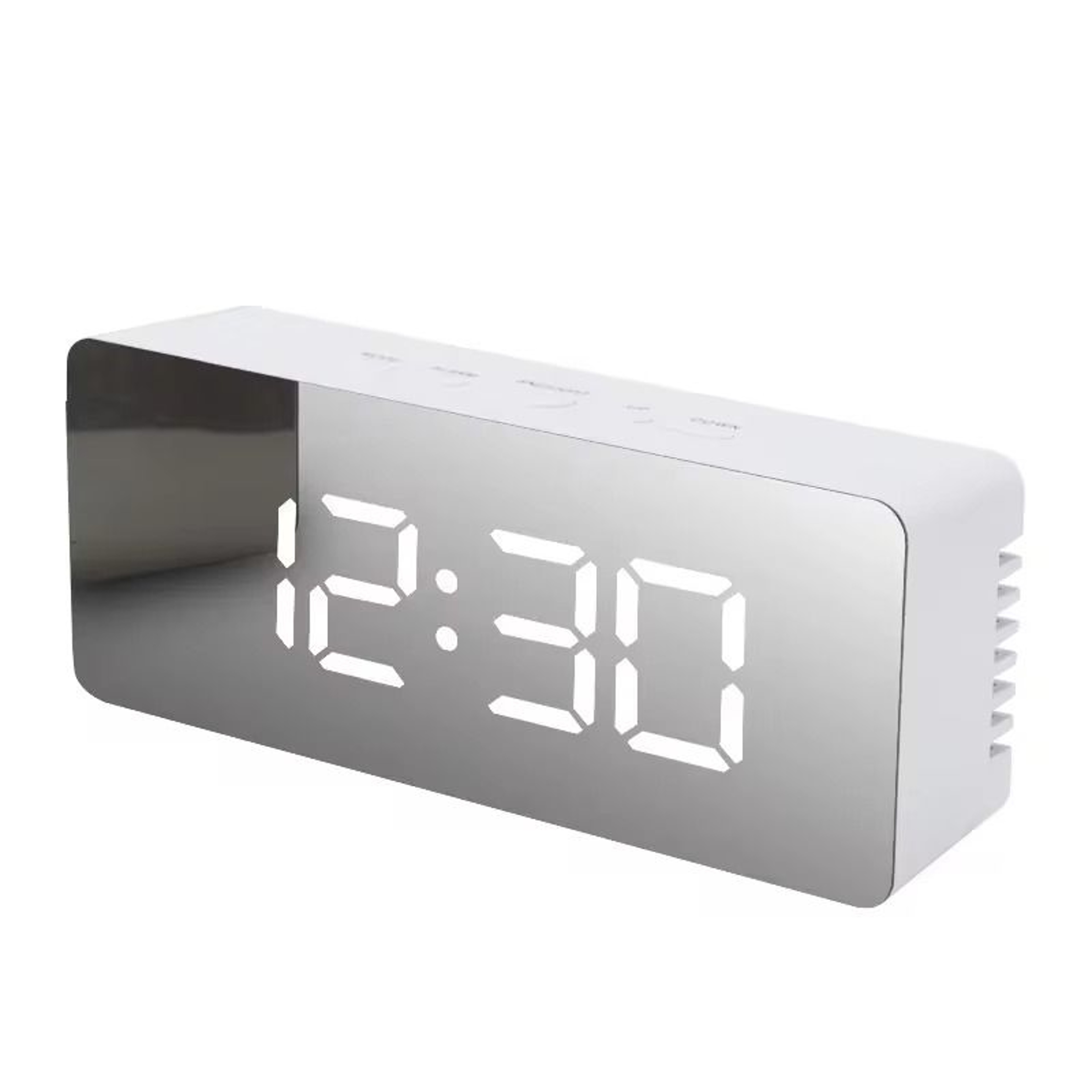 Digital Alarm Clock LED Electronic Desktop Clock With Temperature 0