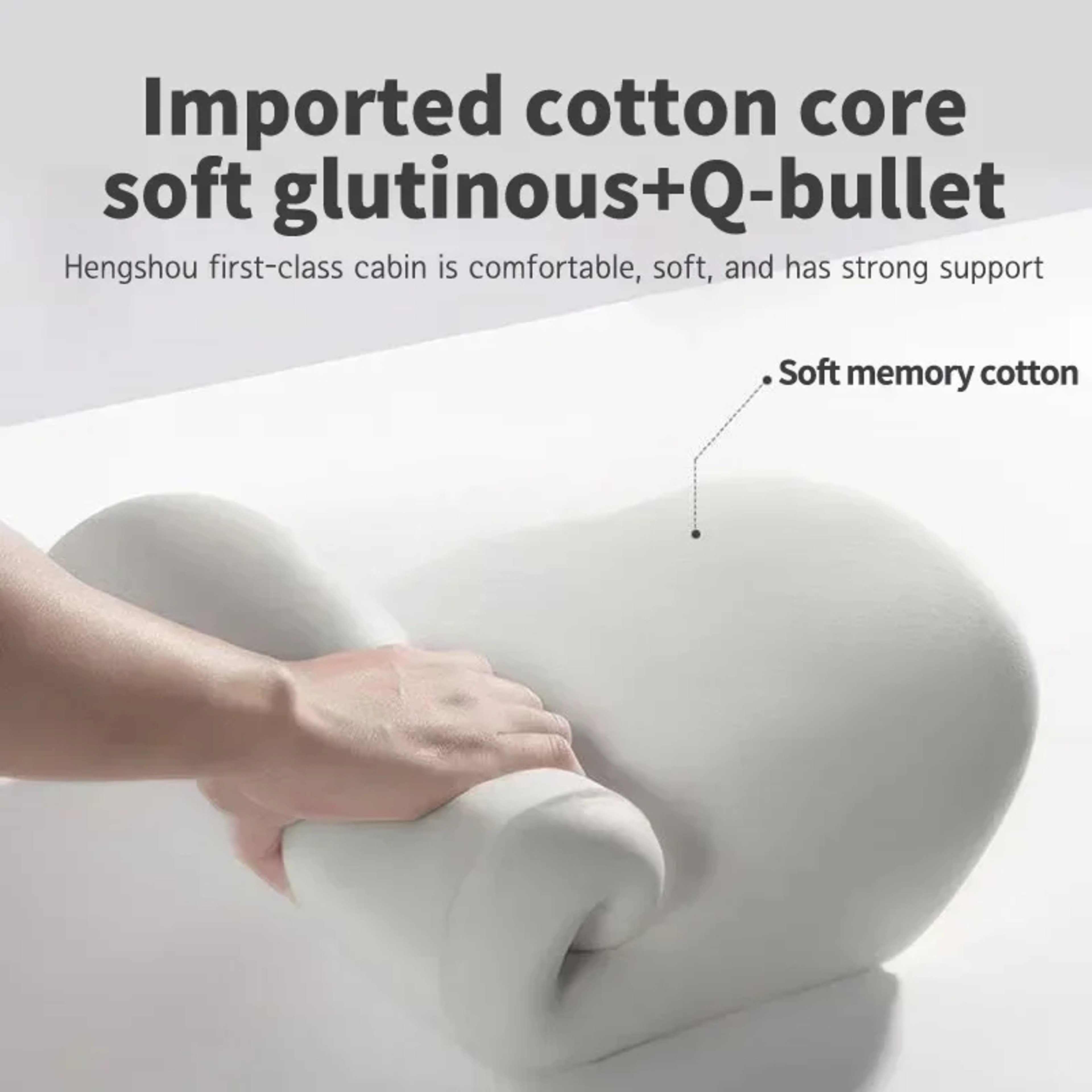 Memory Foam Lumbar Support Pillow Back Support Cushion For Car Office Gaming Chair 2