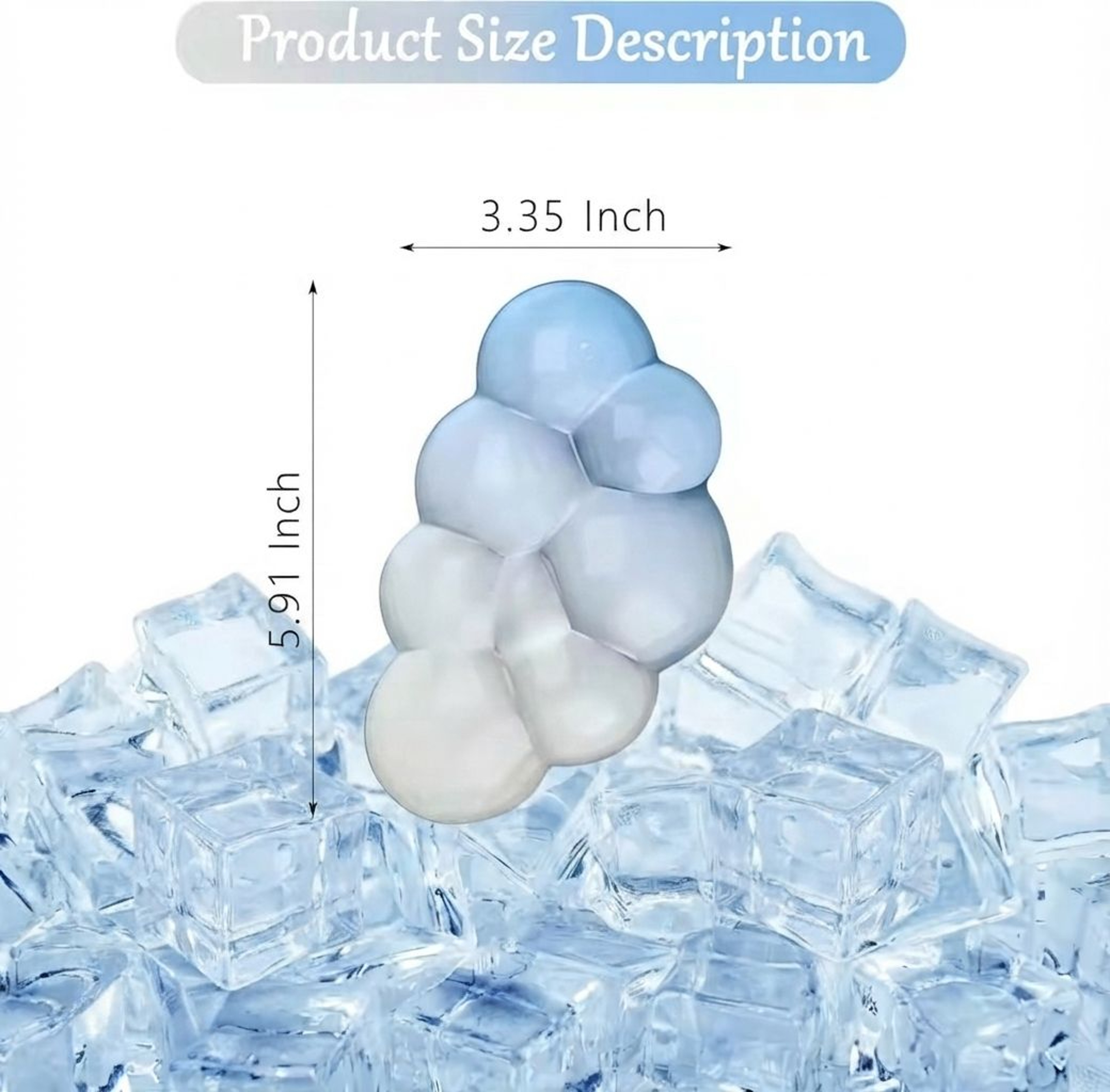 Cloud Wrist Rest For Keyboard And Mouse Transparent Ergonomic Silicone Wrist Pad 7