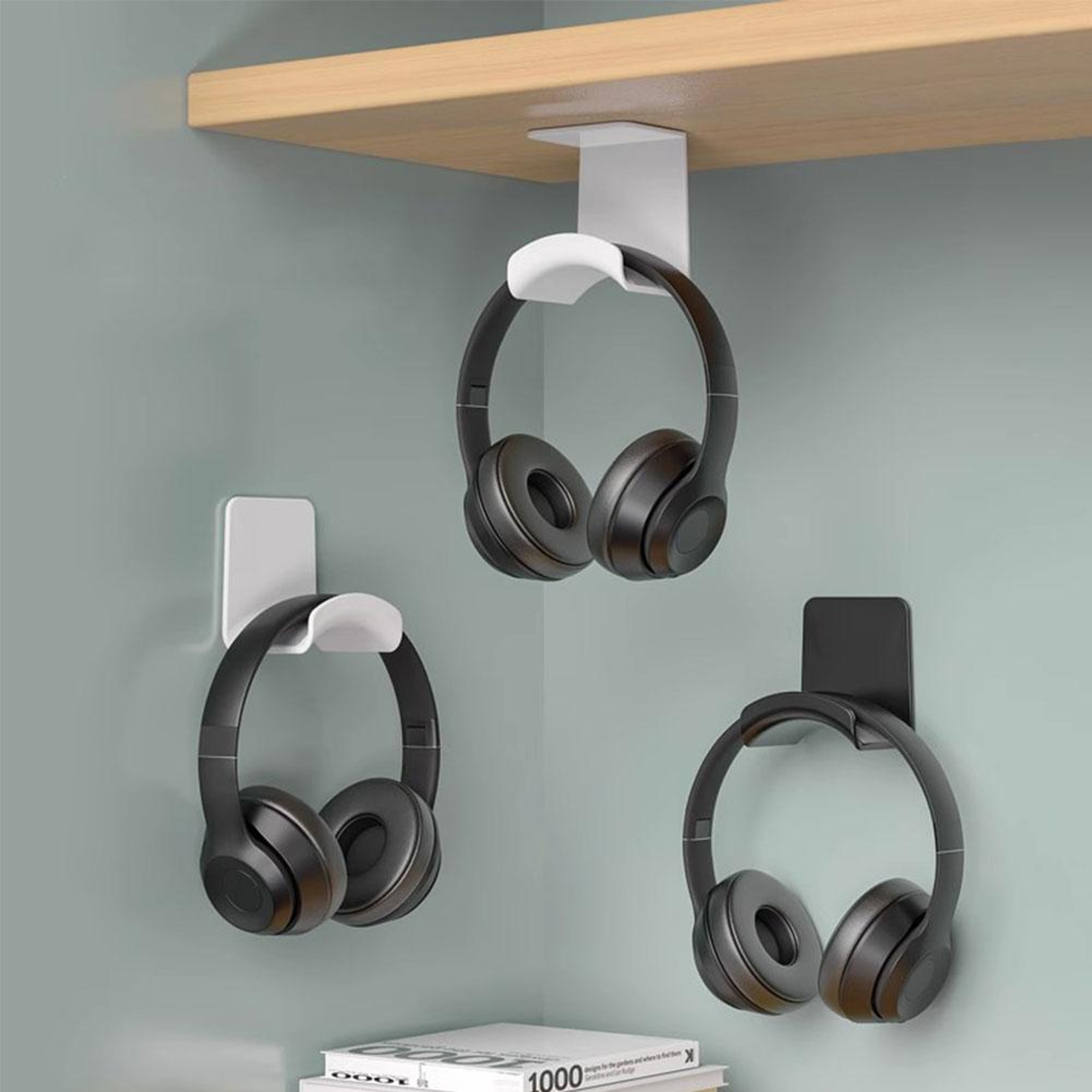 Universal Wall Mount Headphone Stand Holder For Gaming Headsets And AirPods Max 2