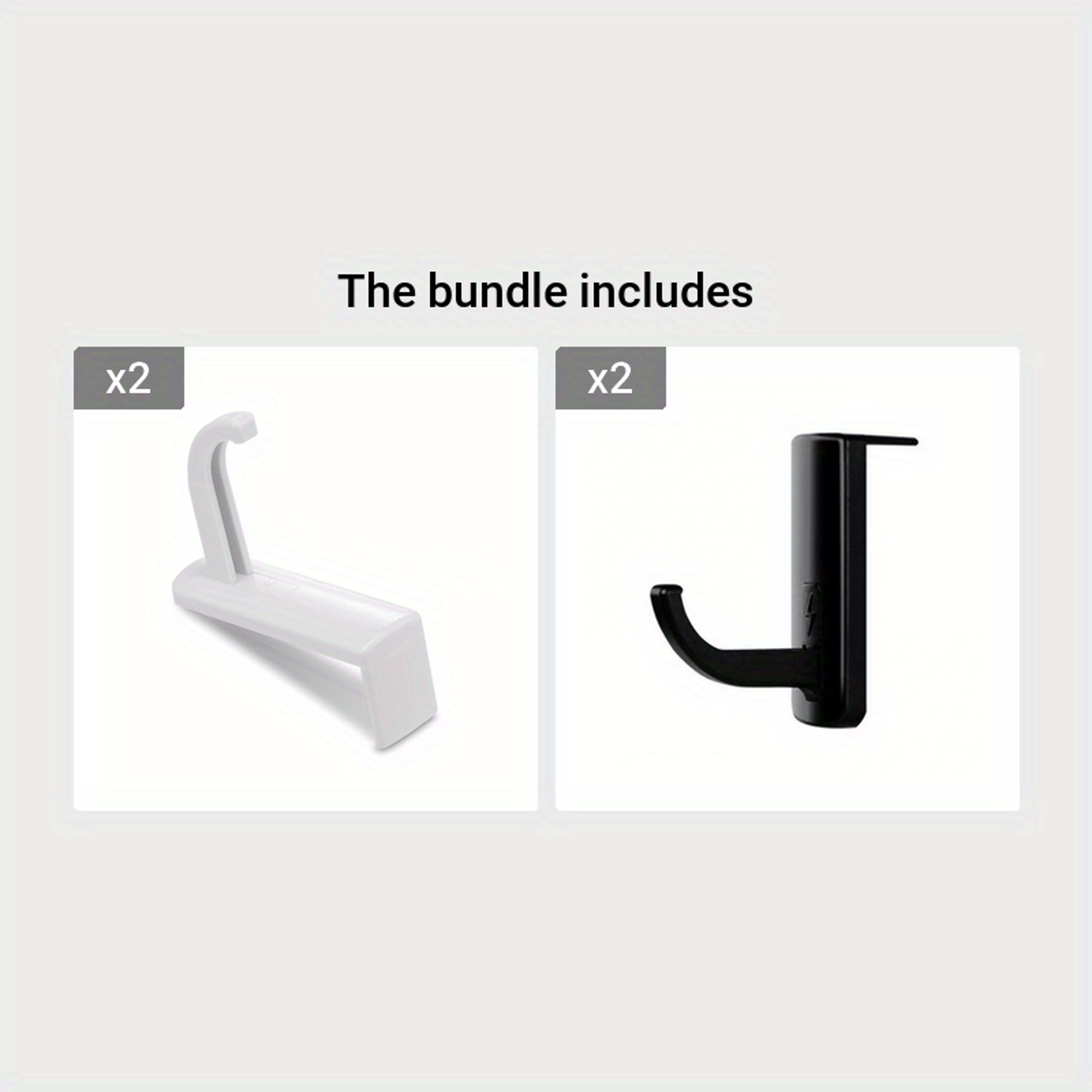 Earphone Hook Display Holder Desk Headset Stand Monitor Edge Hanger For Home Office Gaming Setup 6