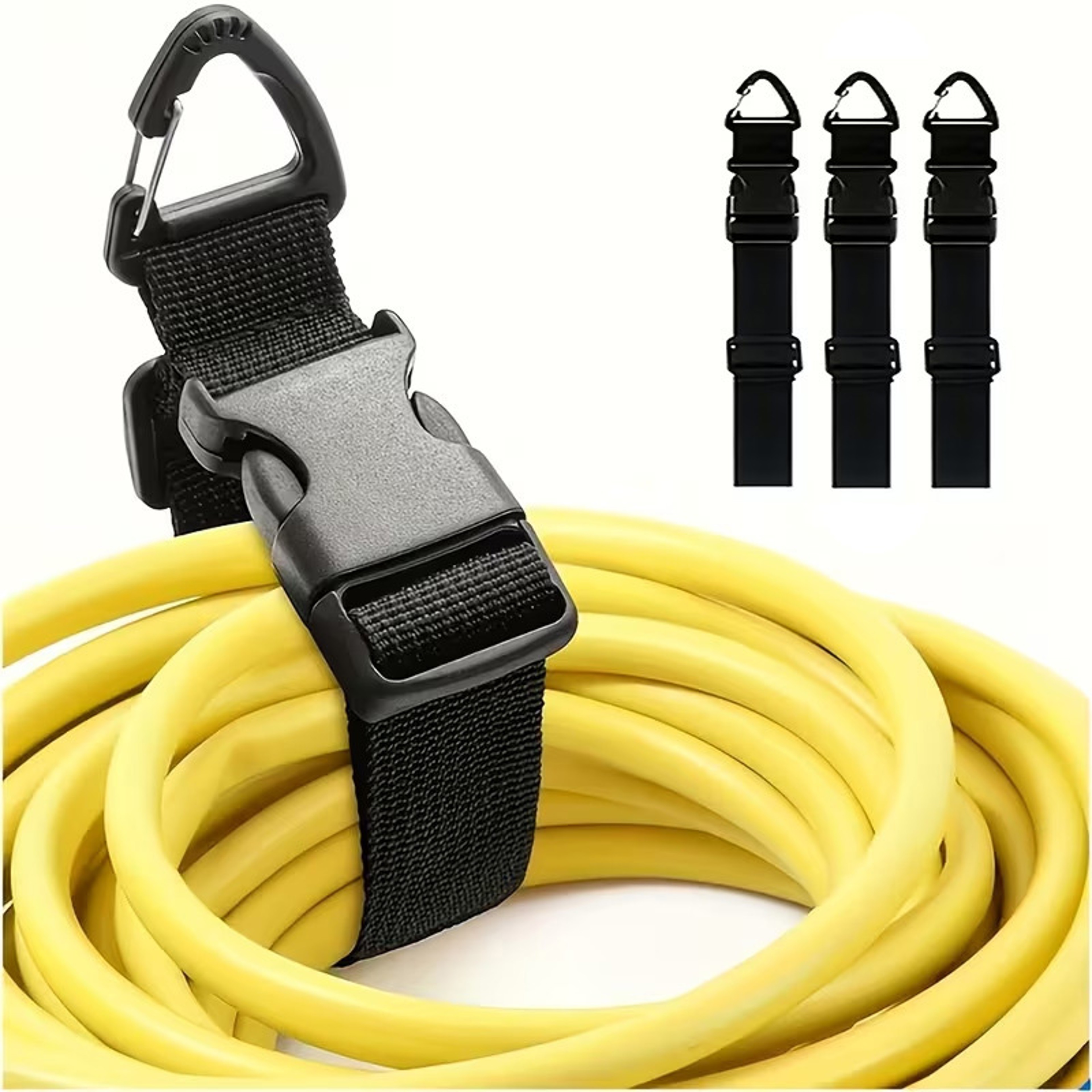 Adjustable Extension Cord Organizer Strap Heavy Duty Cable Storage Holder For Garage 7
