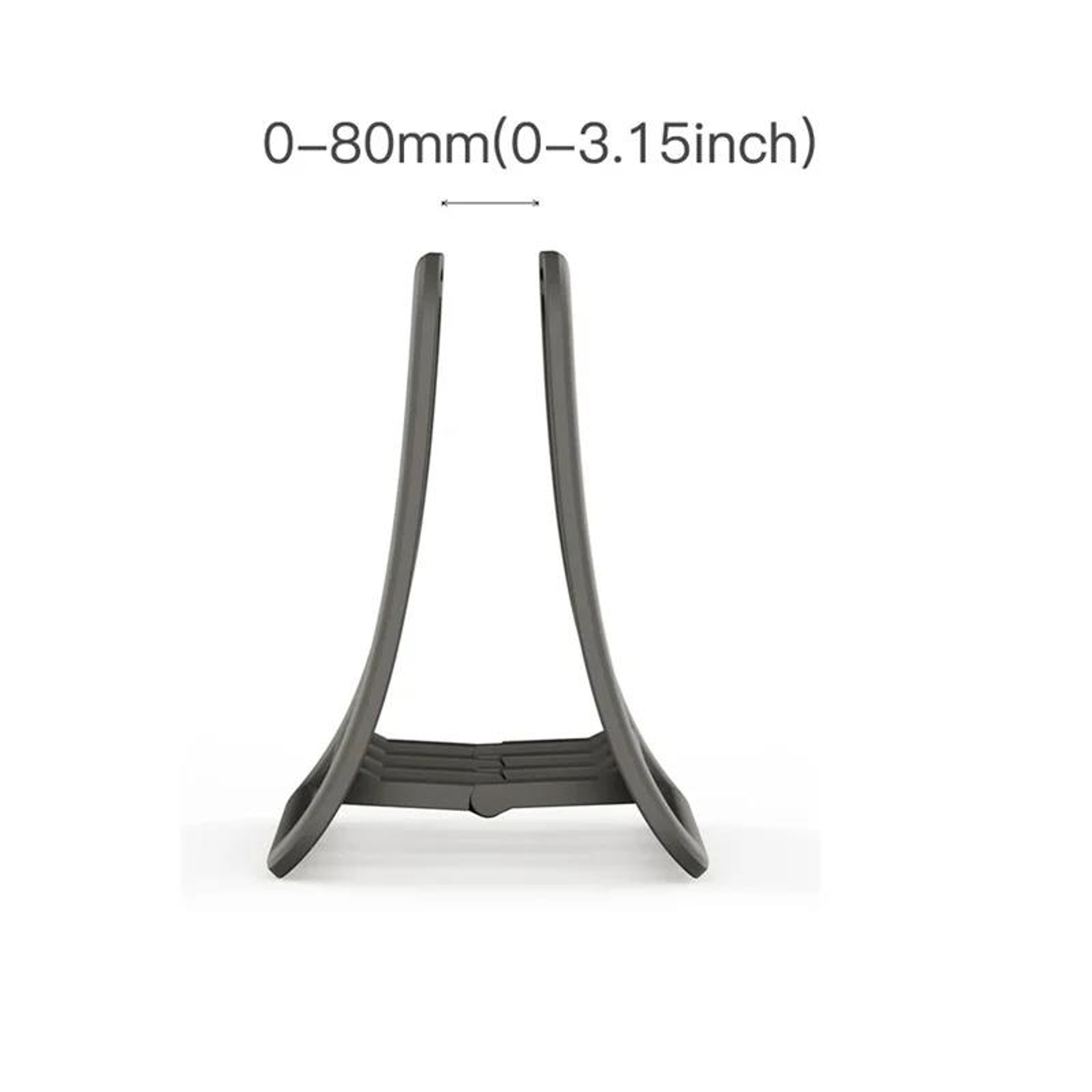 Vertical Laptop Stand Universal Foldable Aluminum Desktop Holder For MacBook IPad And Notebook 2